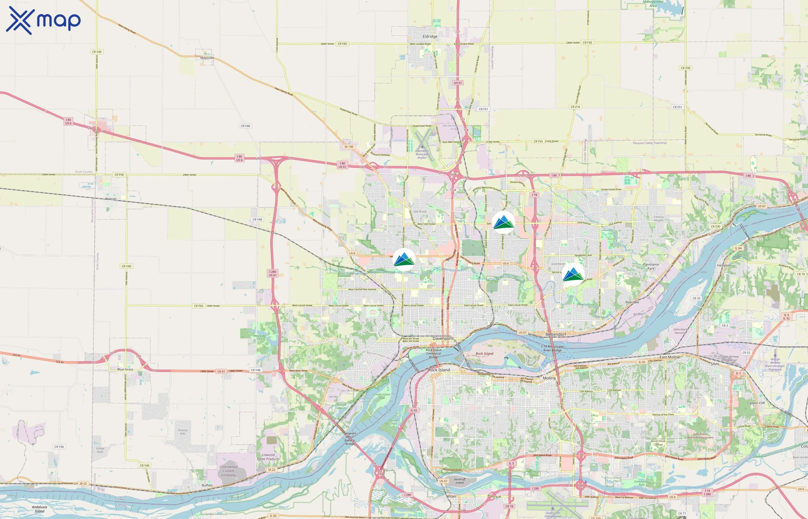 Highland Ventures area coverage