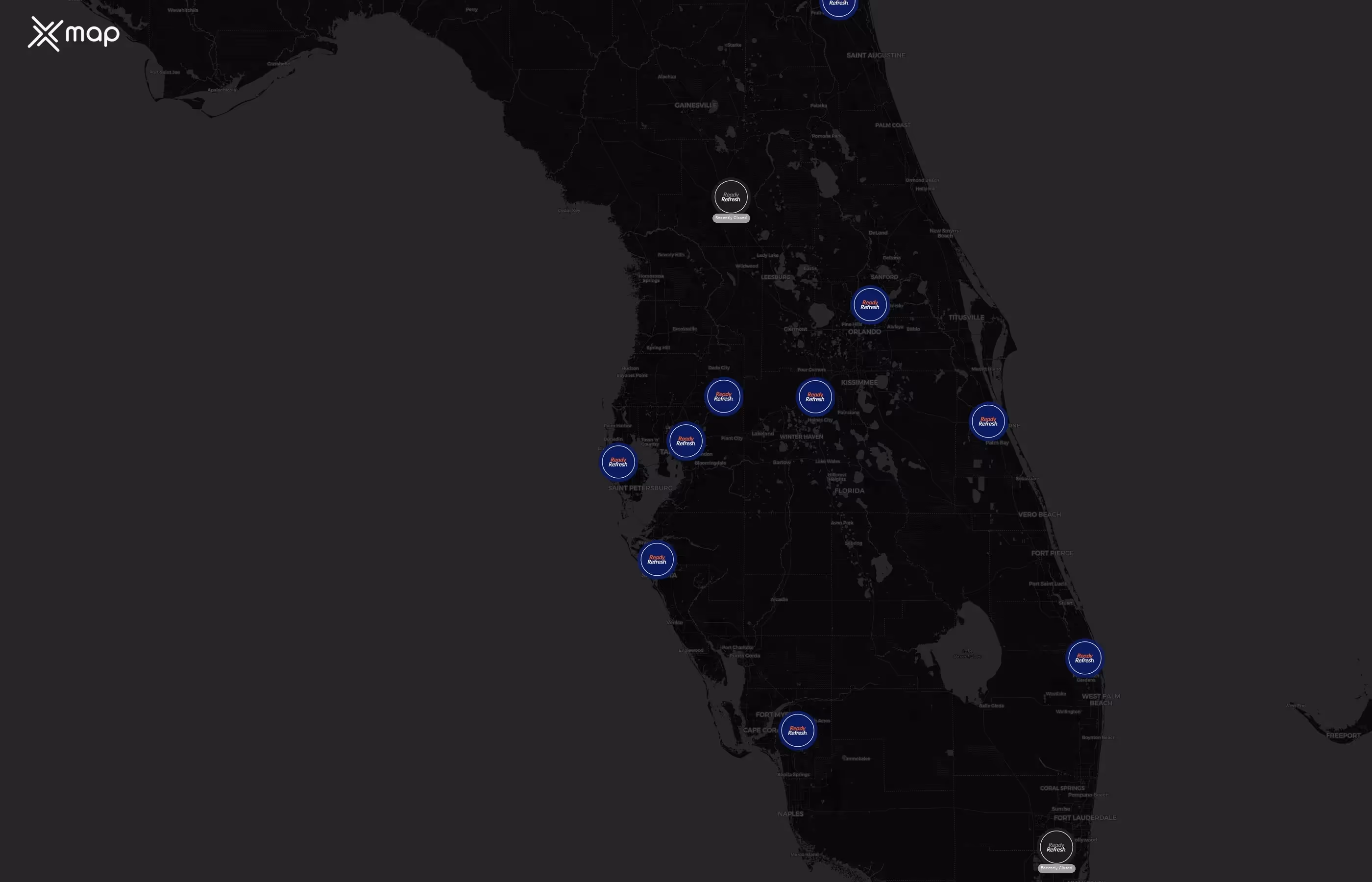ReadyRefresh city distribution