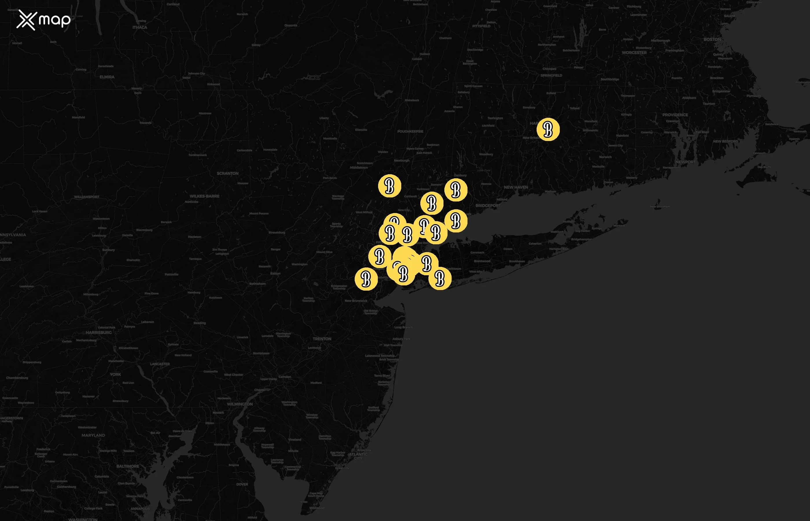 Bareburger city distribution