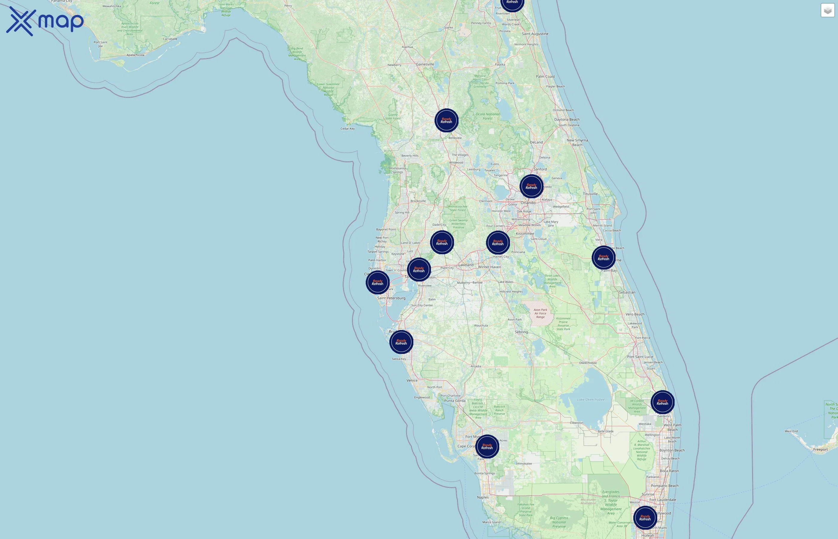ReadyRefresh street hotspots