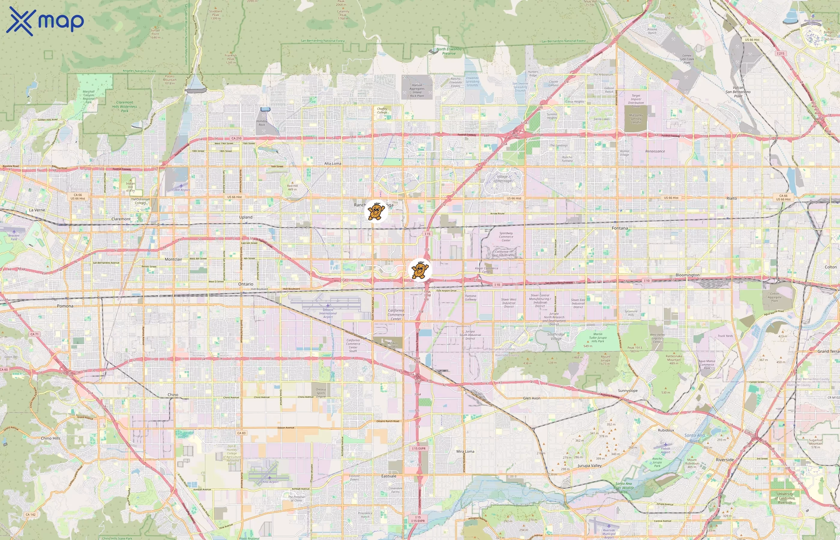 Potato Corner area coverage
