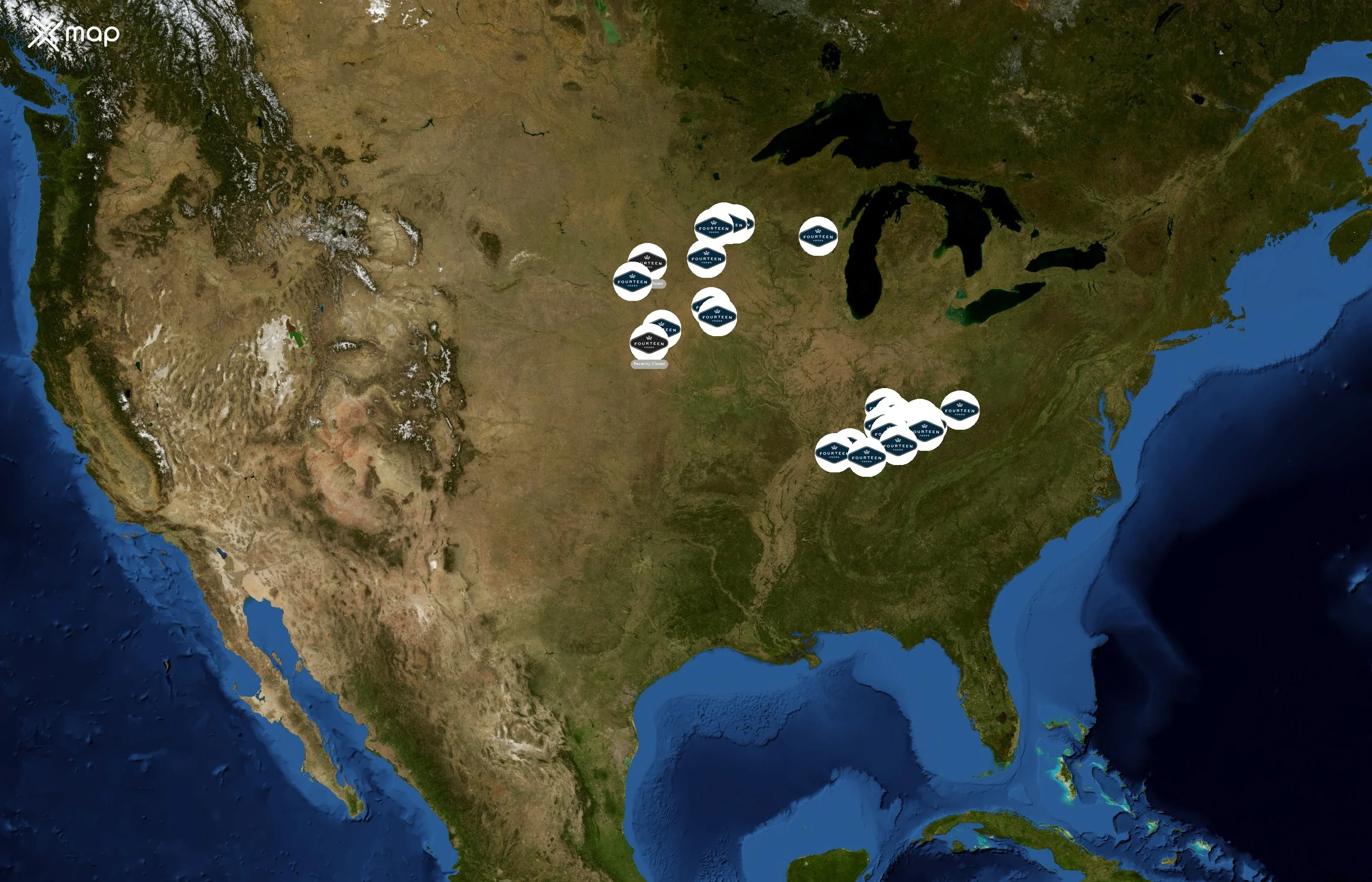 Fourteen Foods state distribution