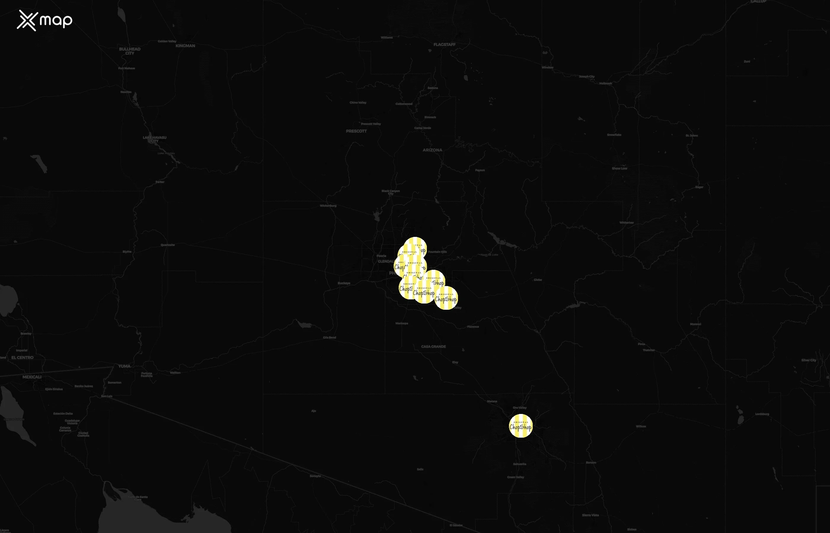 Original ChopShop city distribution