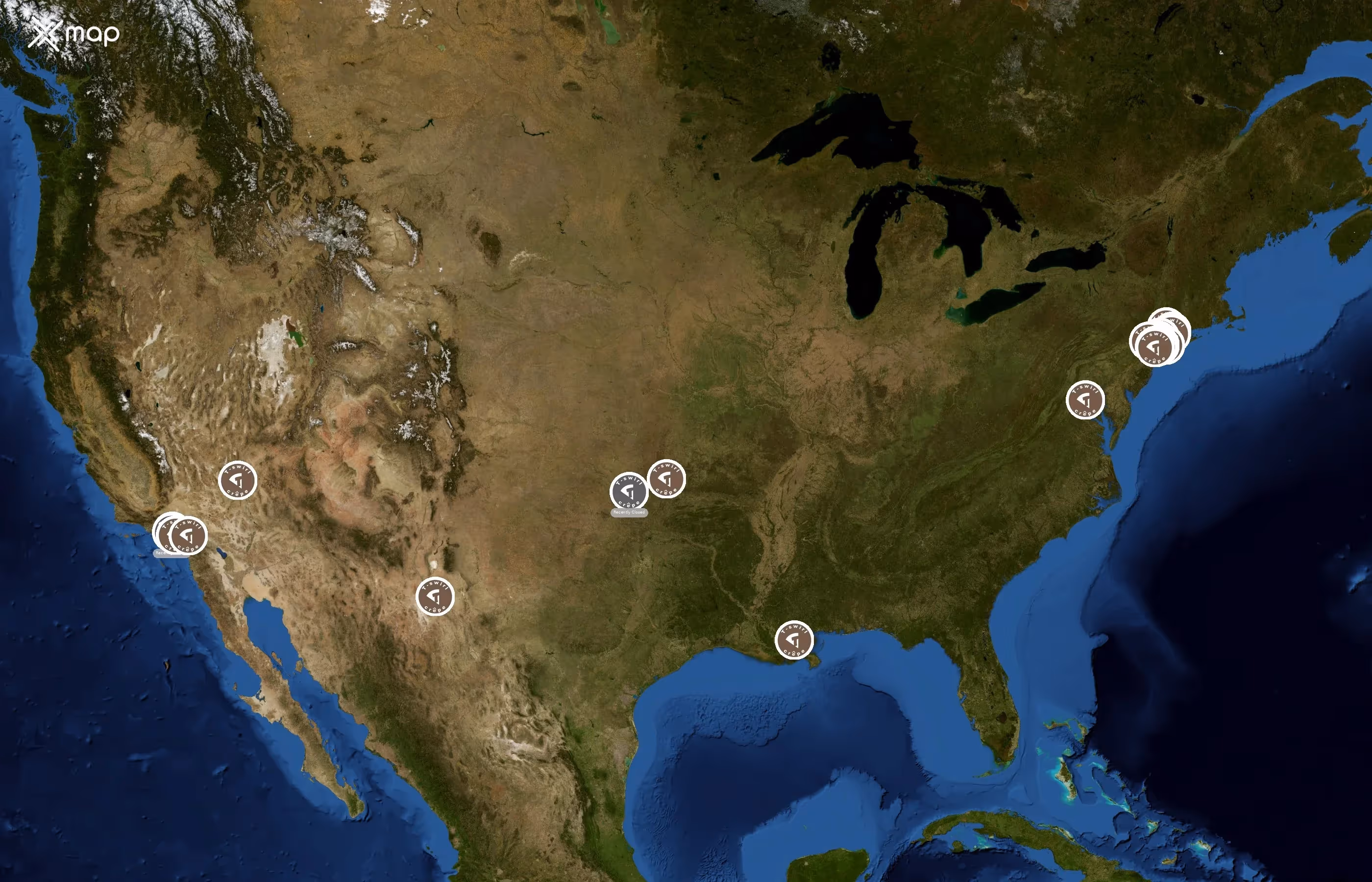T-Swirl Crepe state distribution
