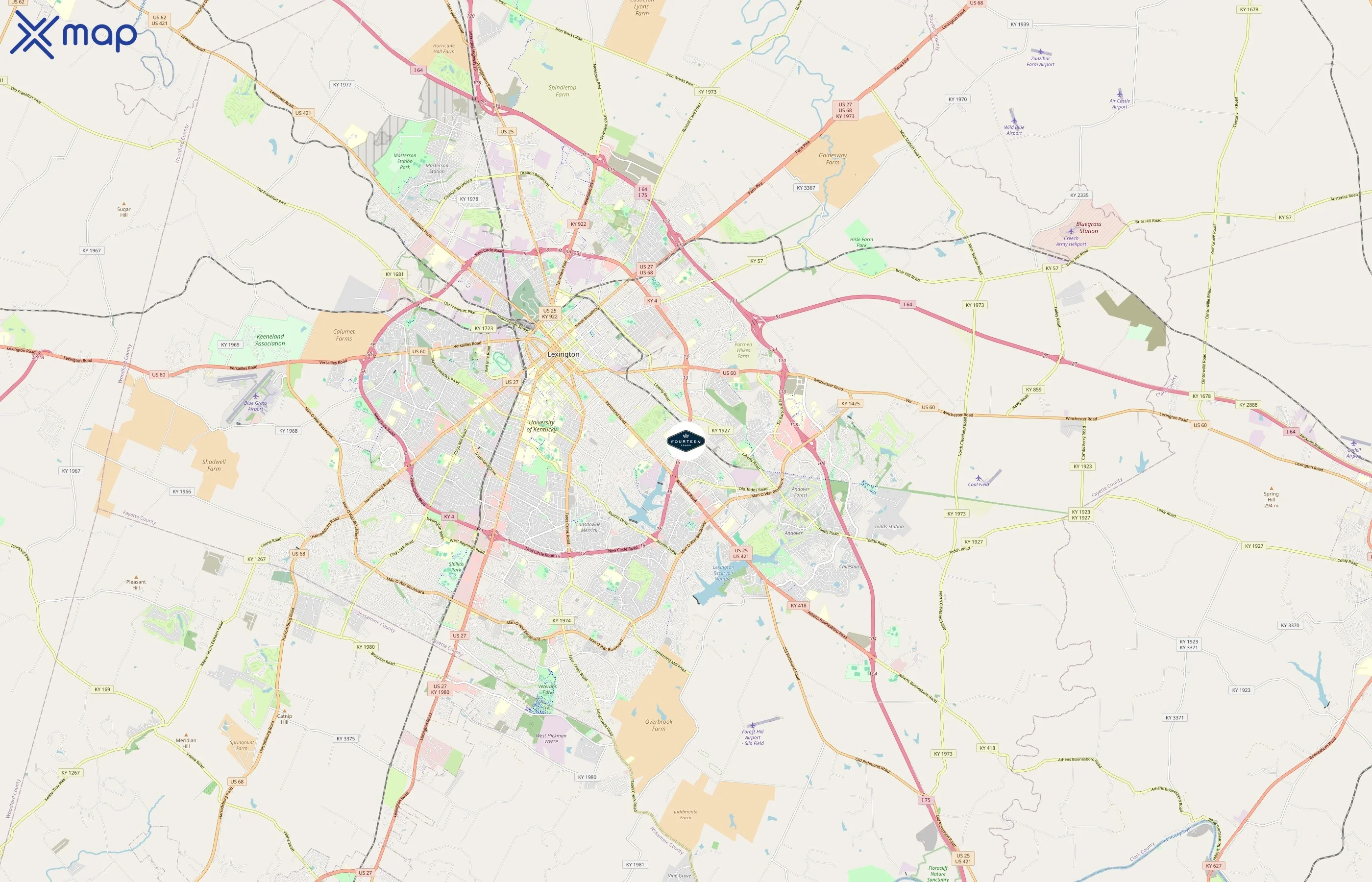 Fourteen Foods area coverage