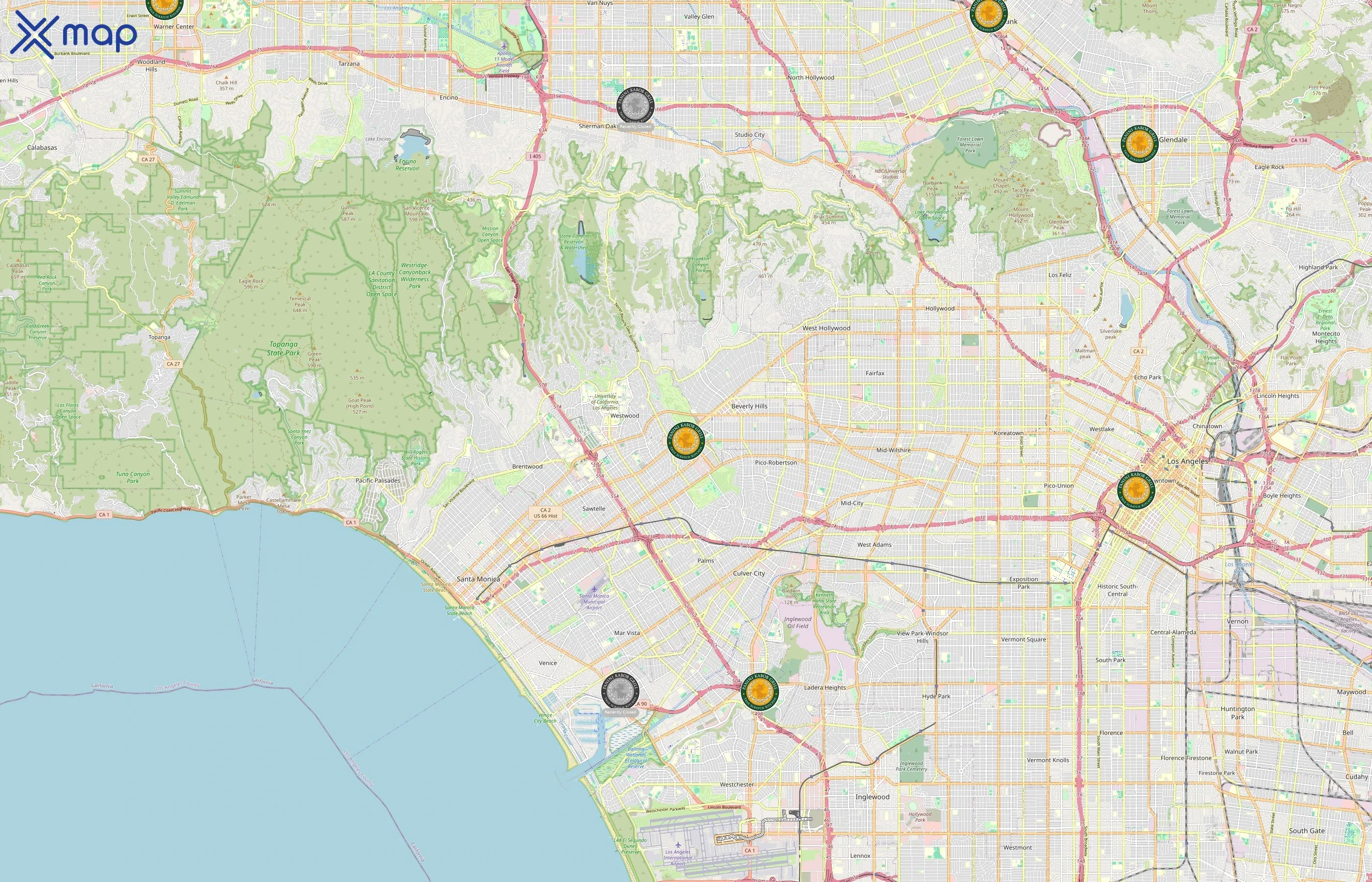 Panini Kabob Grill area coverage