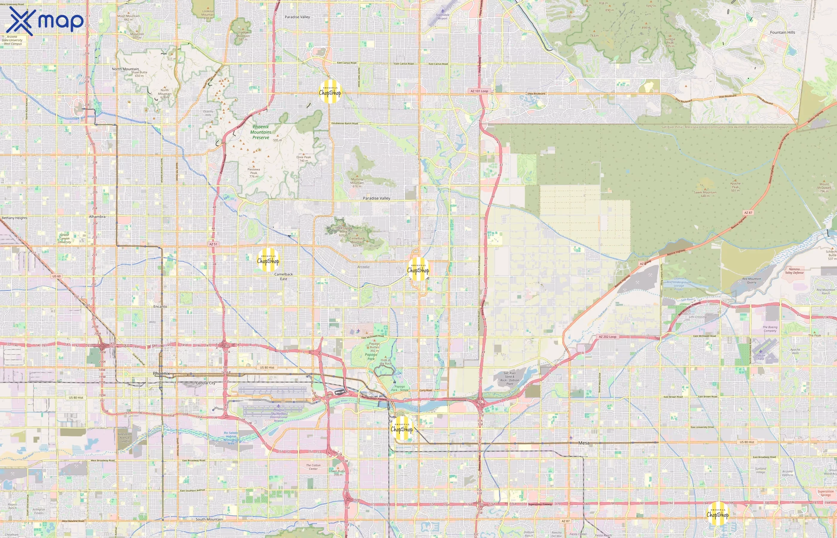Original ChopShop area coverage