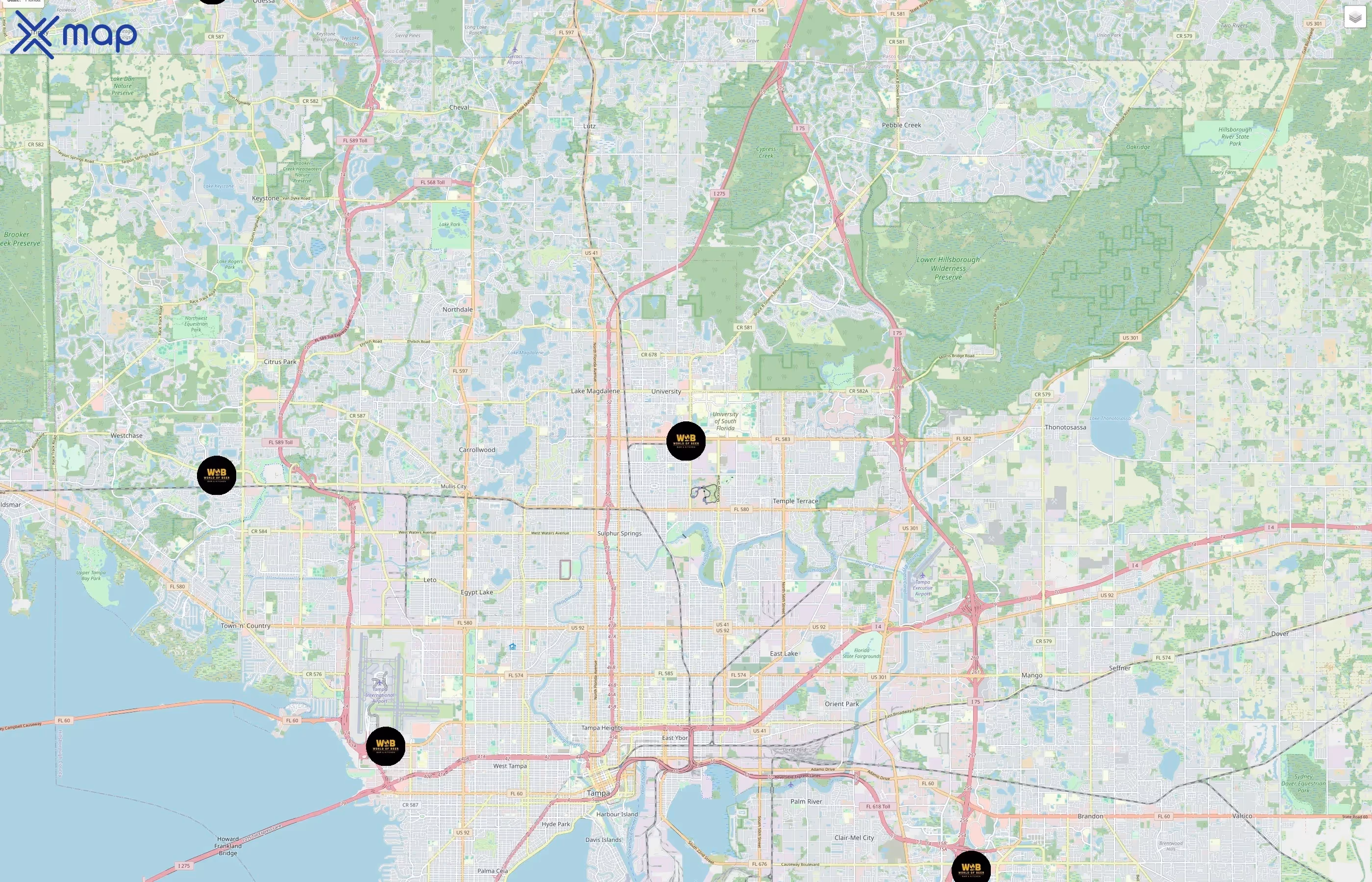 World of Beer traffic data
