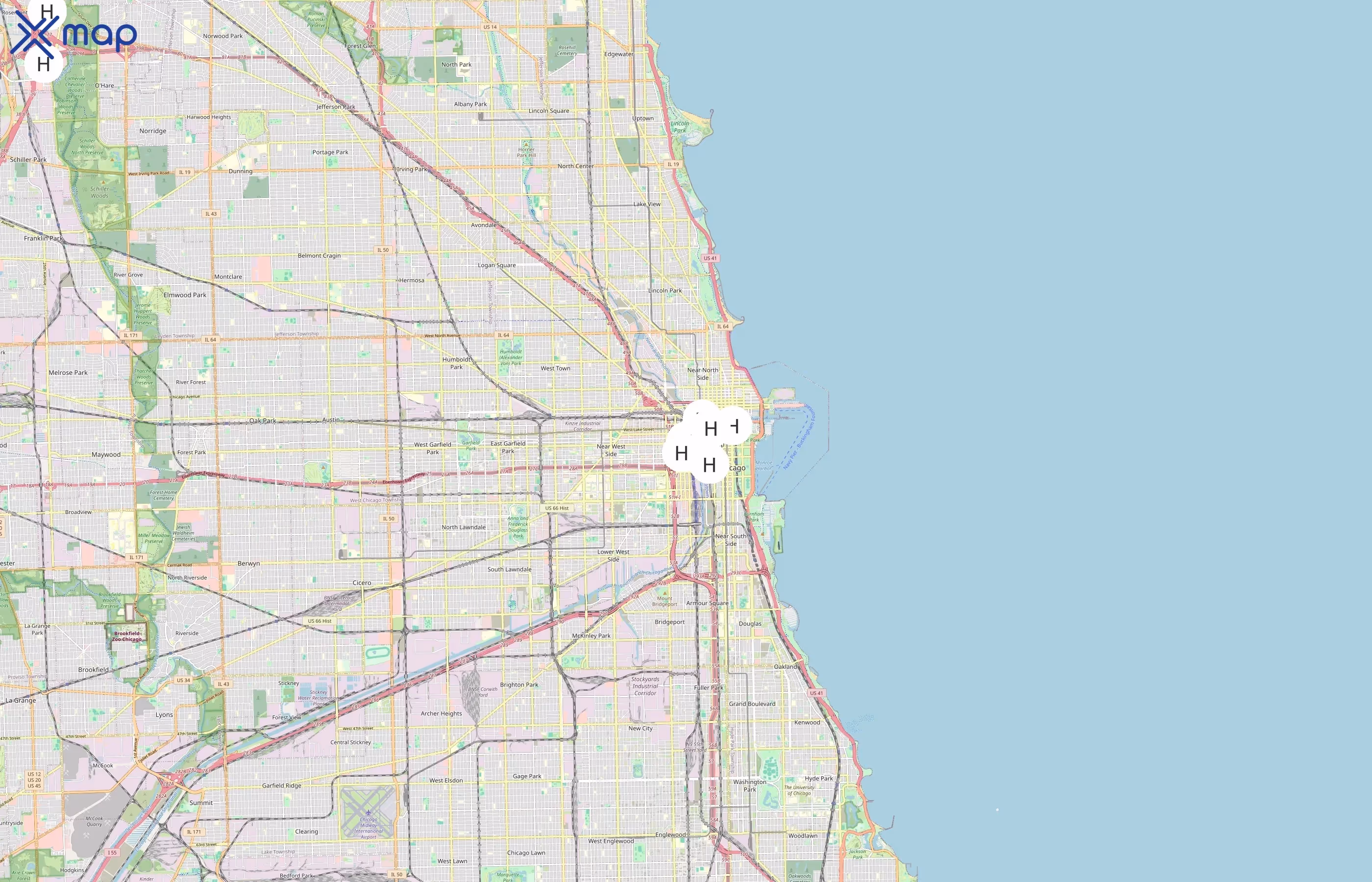 Halsted Street Deli area coverage