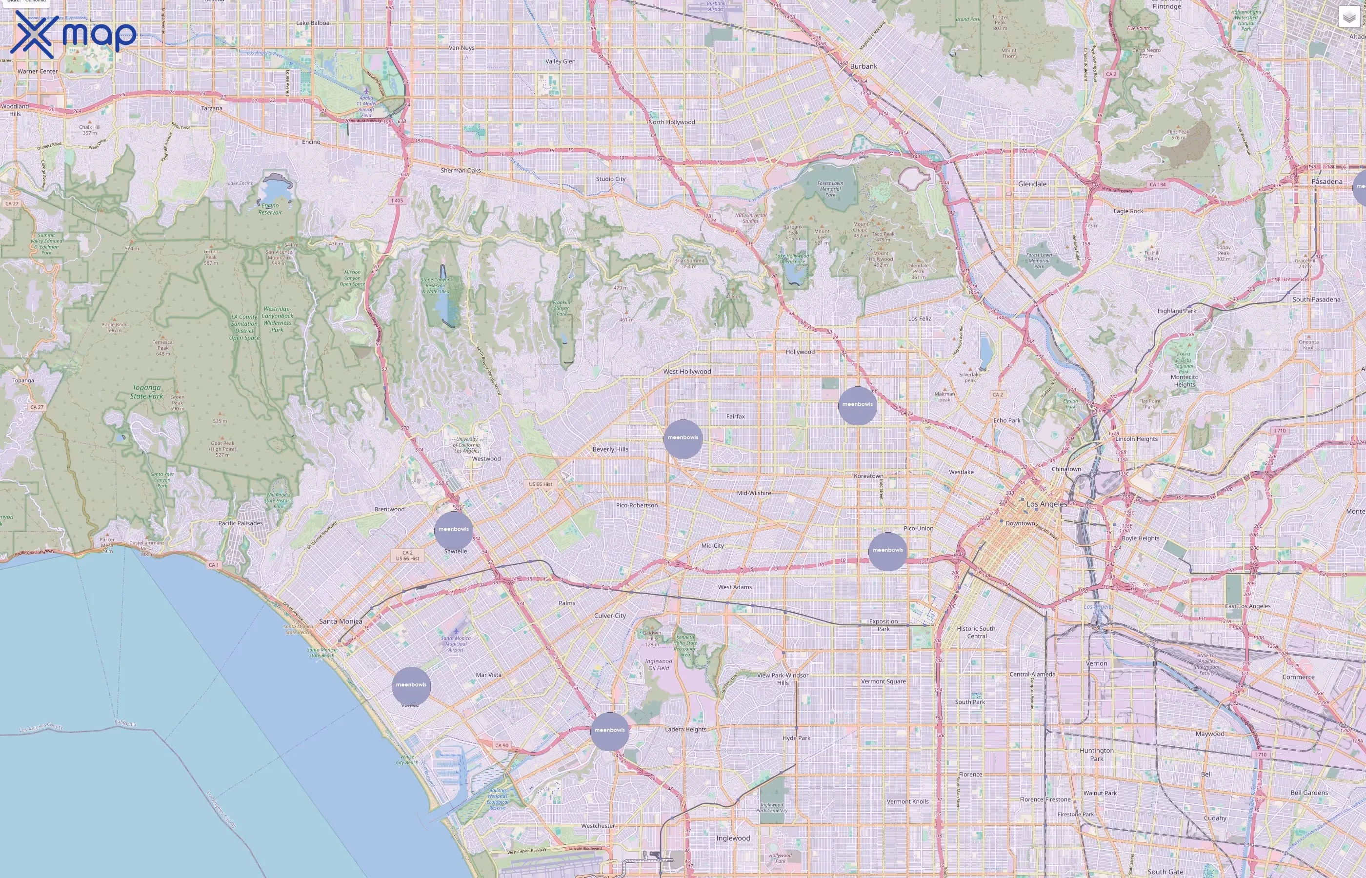 Moonbowls traffic data