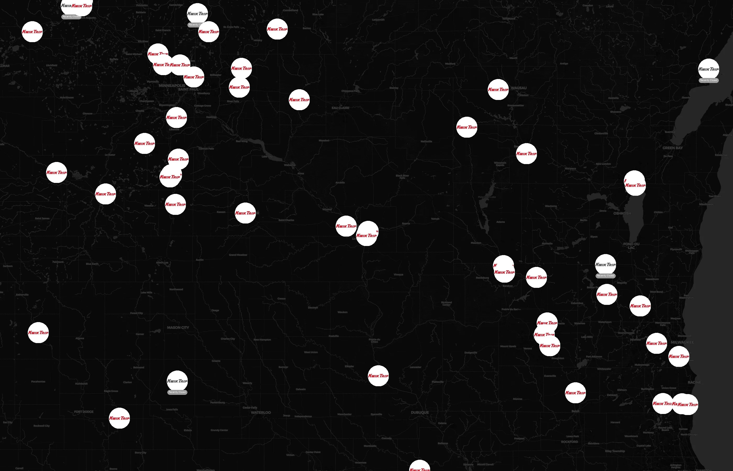 Kwik Trip city distribution