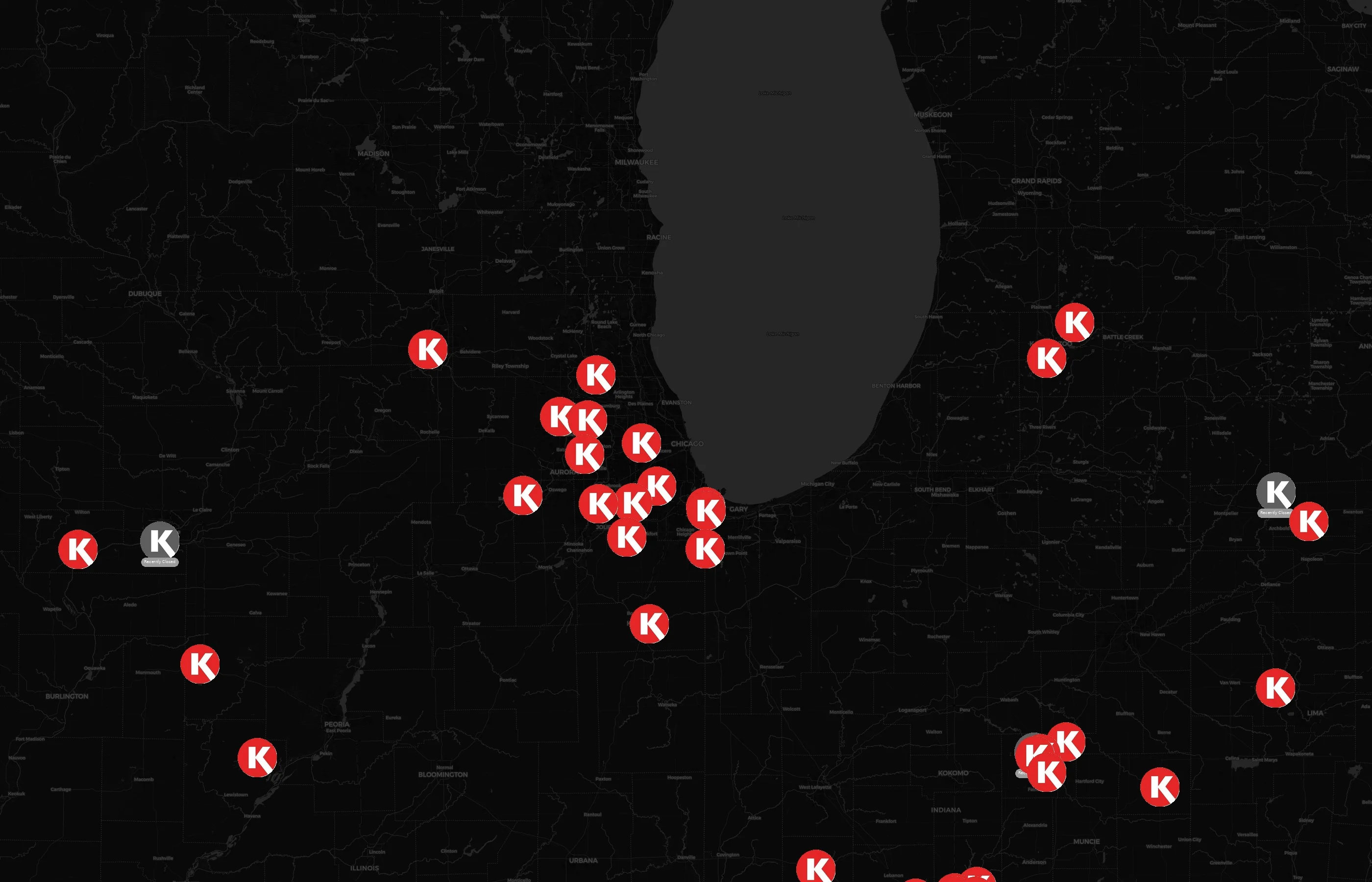 Circle K city distribution