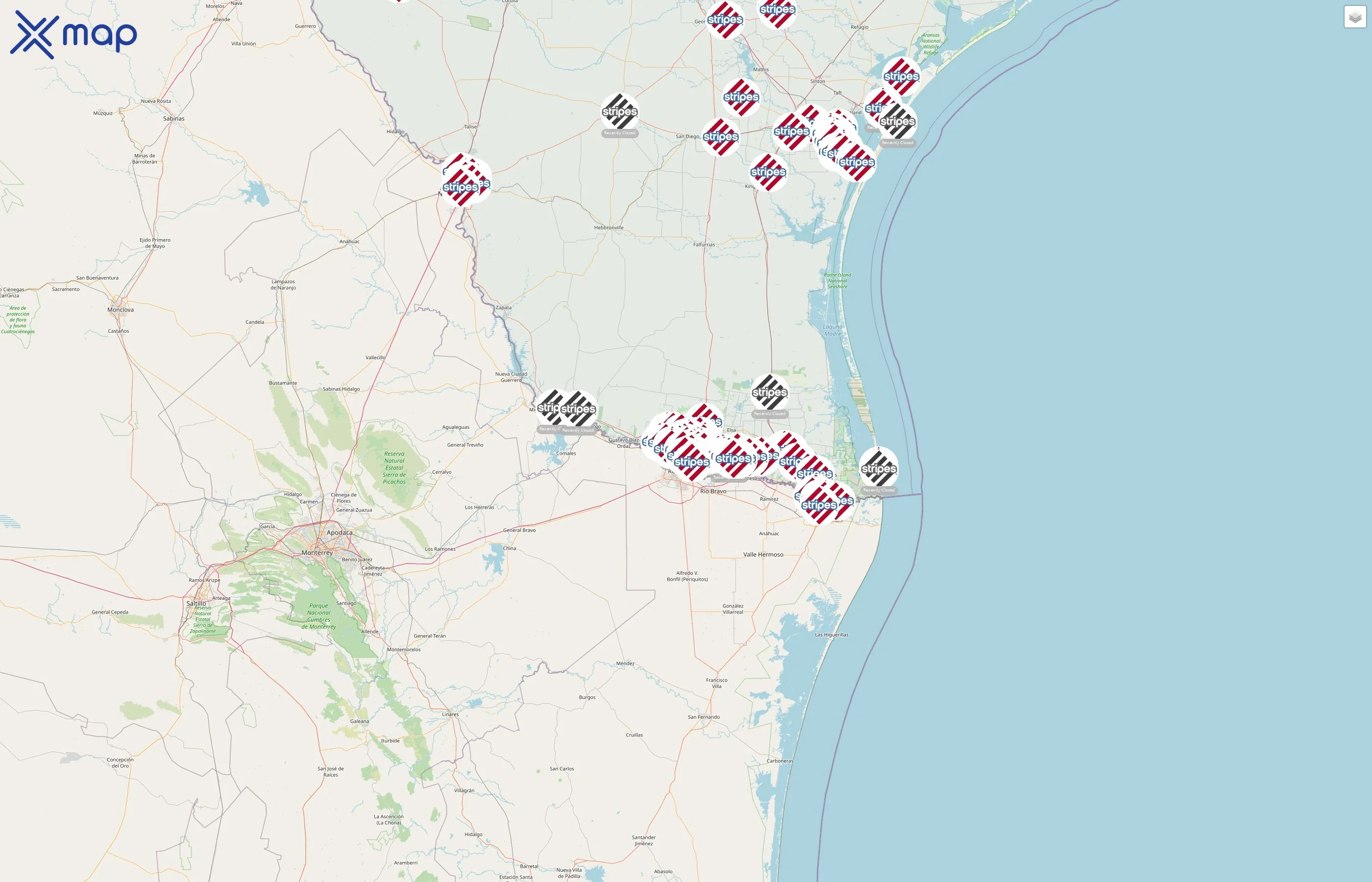 Stripes street hotspots