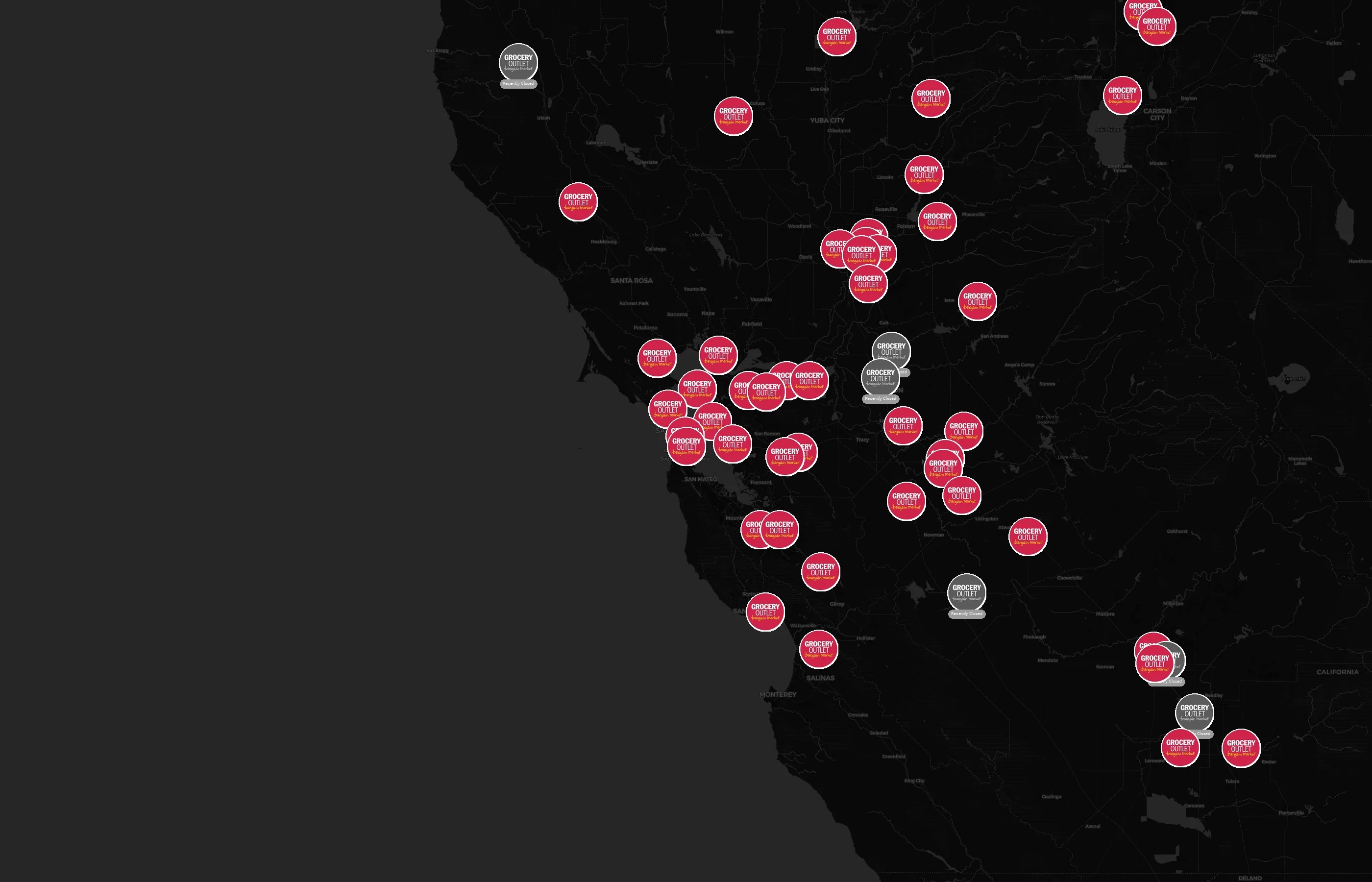 Grocery Outlet city distribution