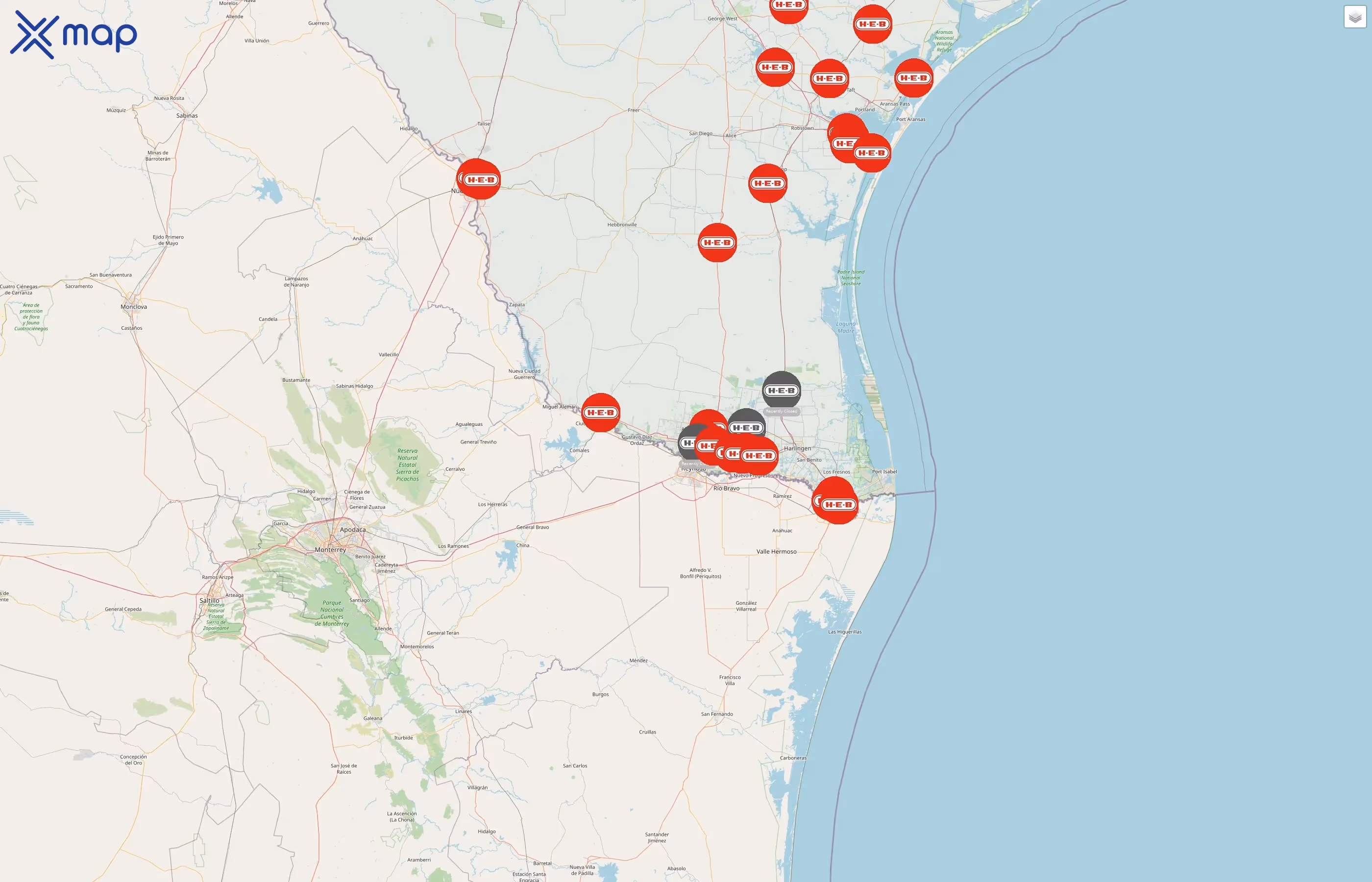 H-E-B street hotspots