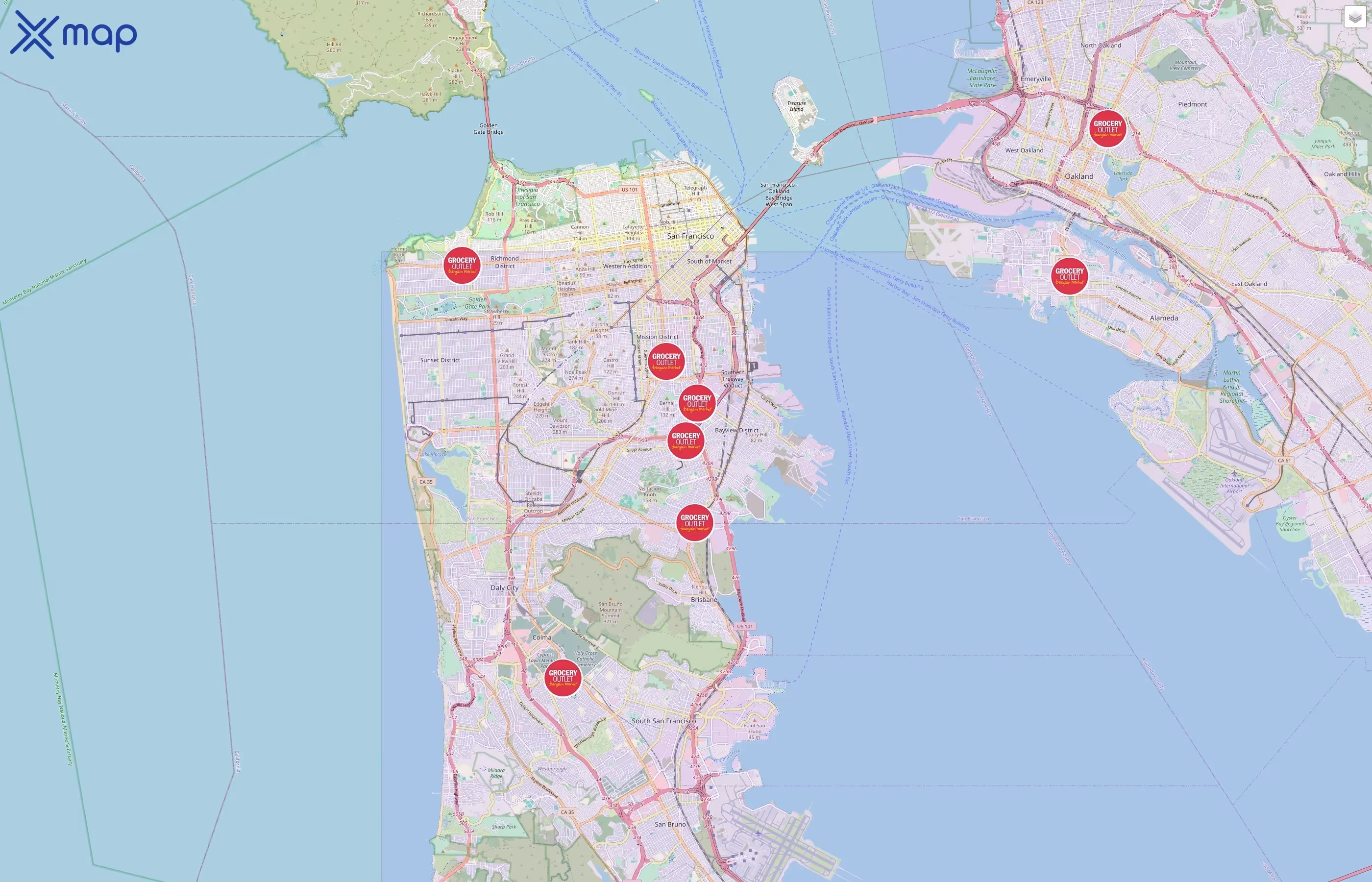 Grocery Outlet traffic data