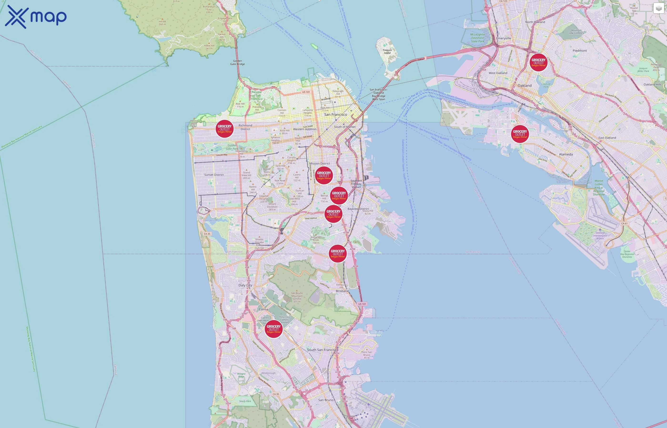 Grocery Outlet traffic data
