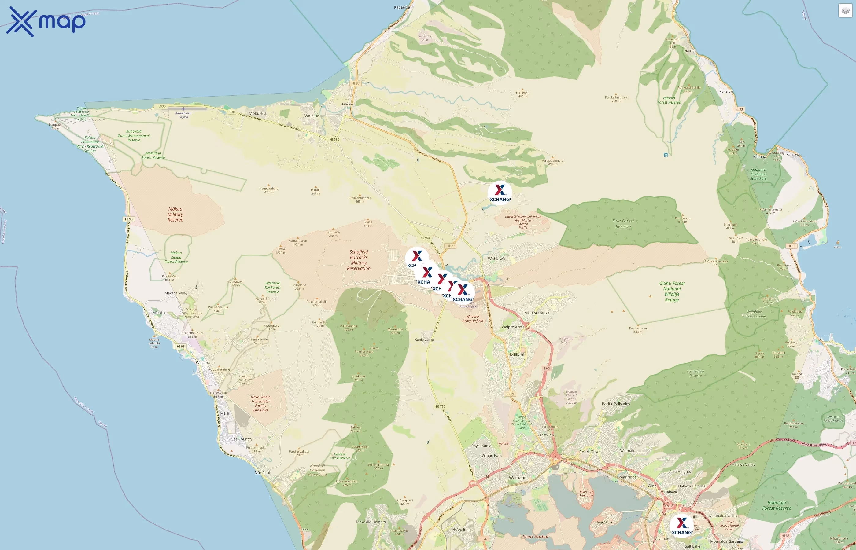 Army & Air Force Exchange Service traffic data