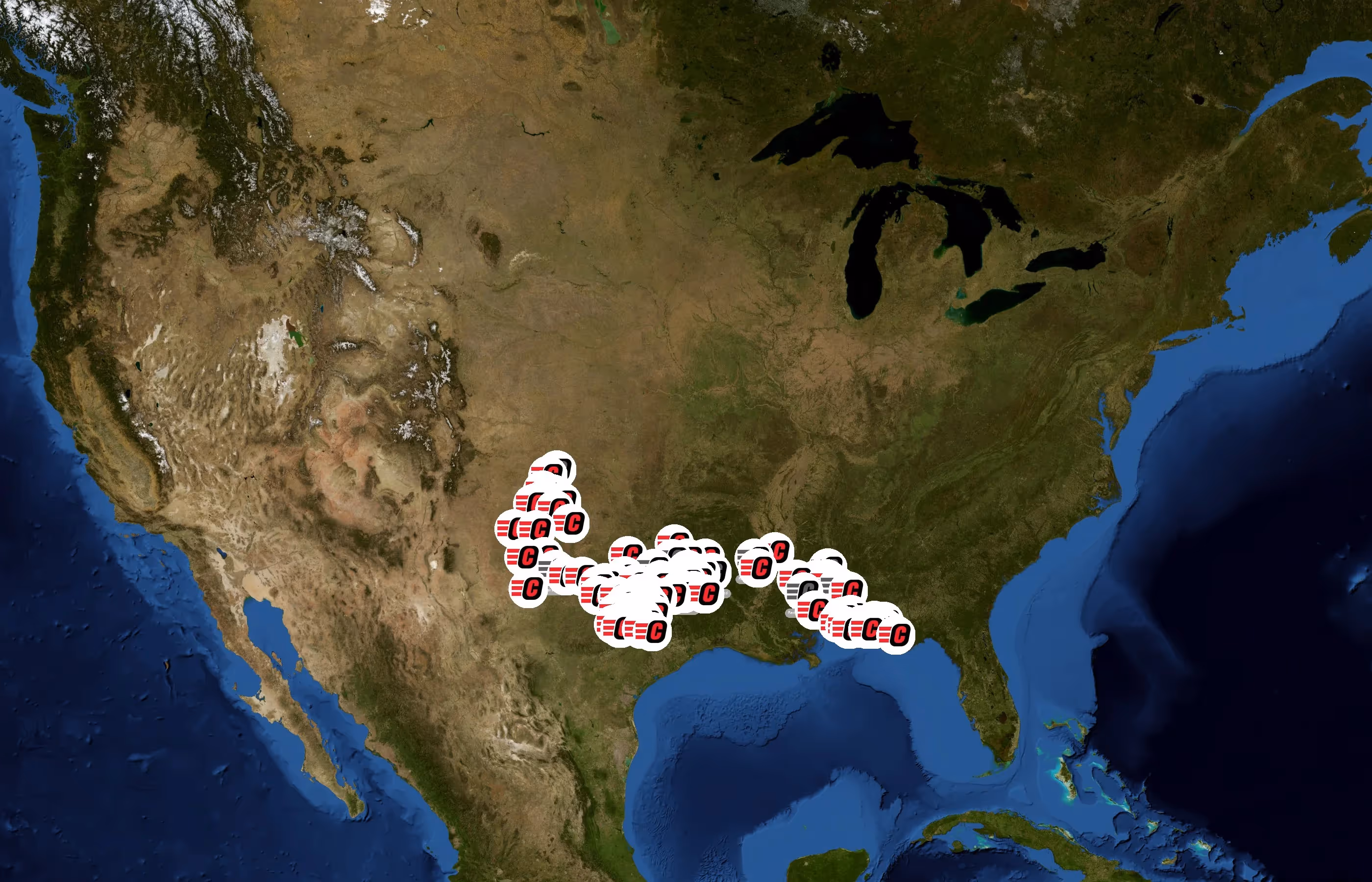 CEFCO state distribution
