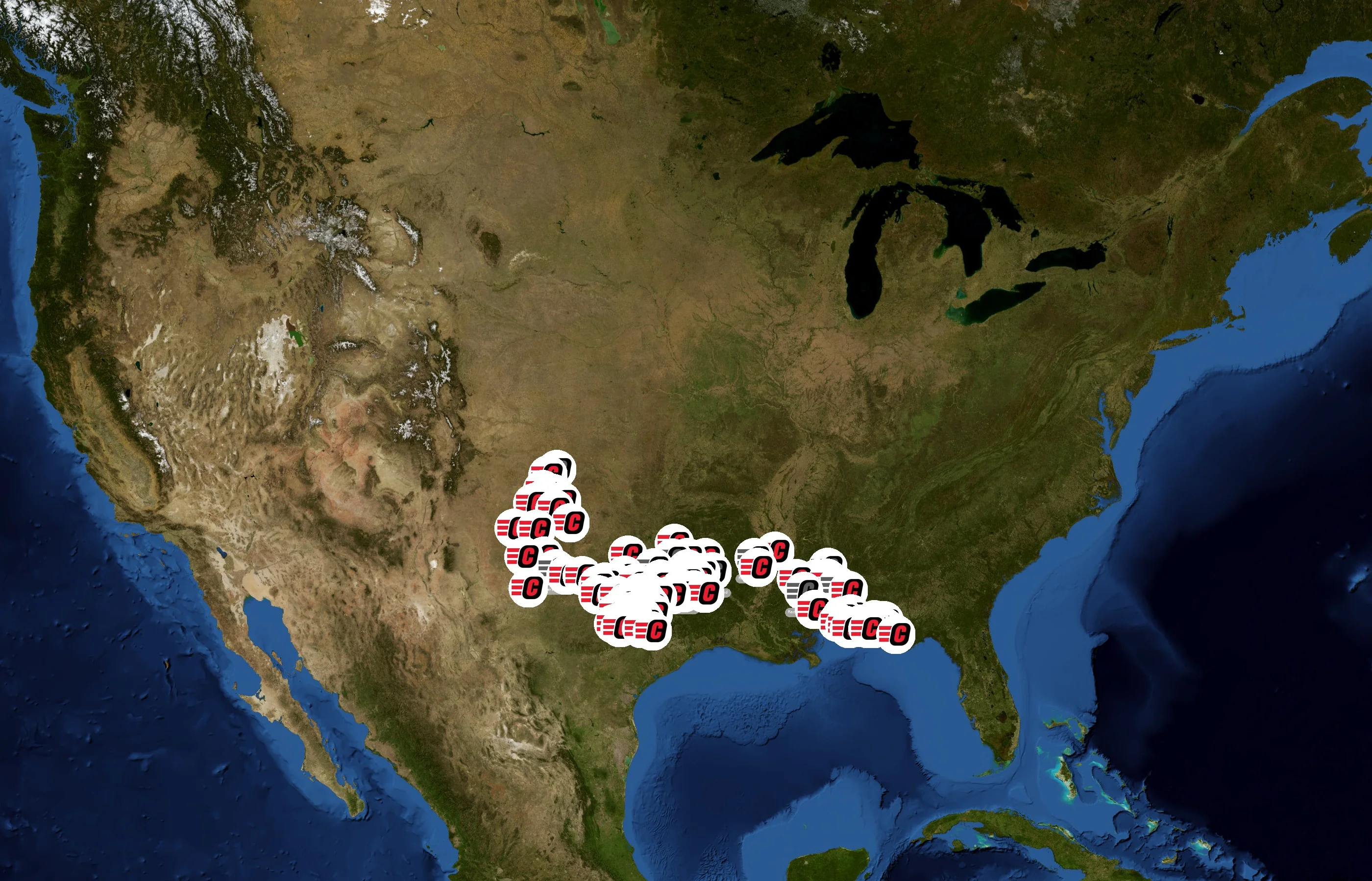 CEFCO state distribution