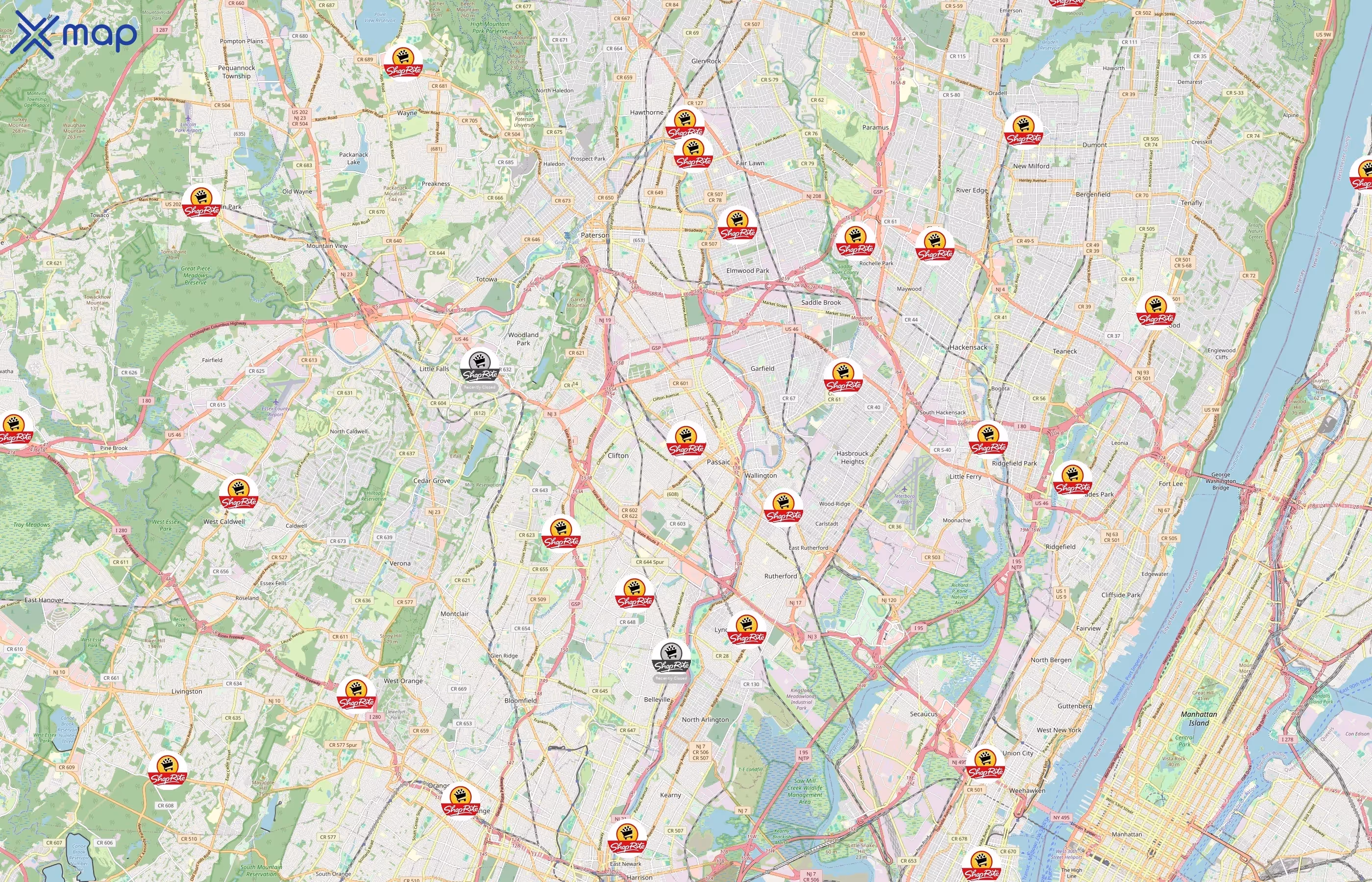 ShopRite area coverage