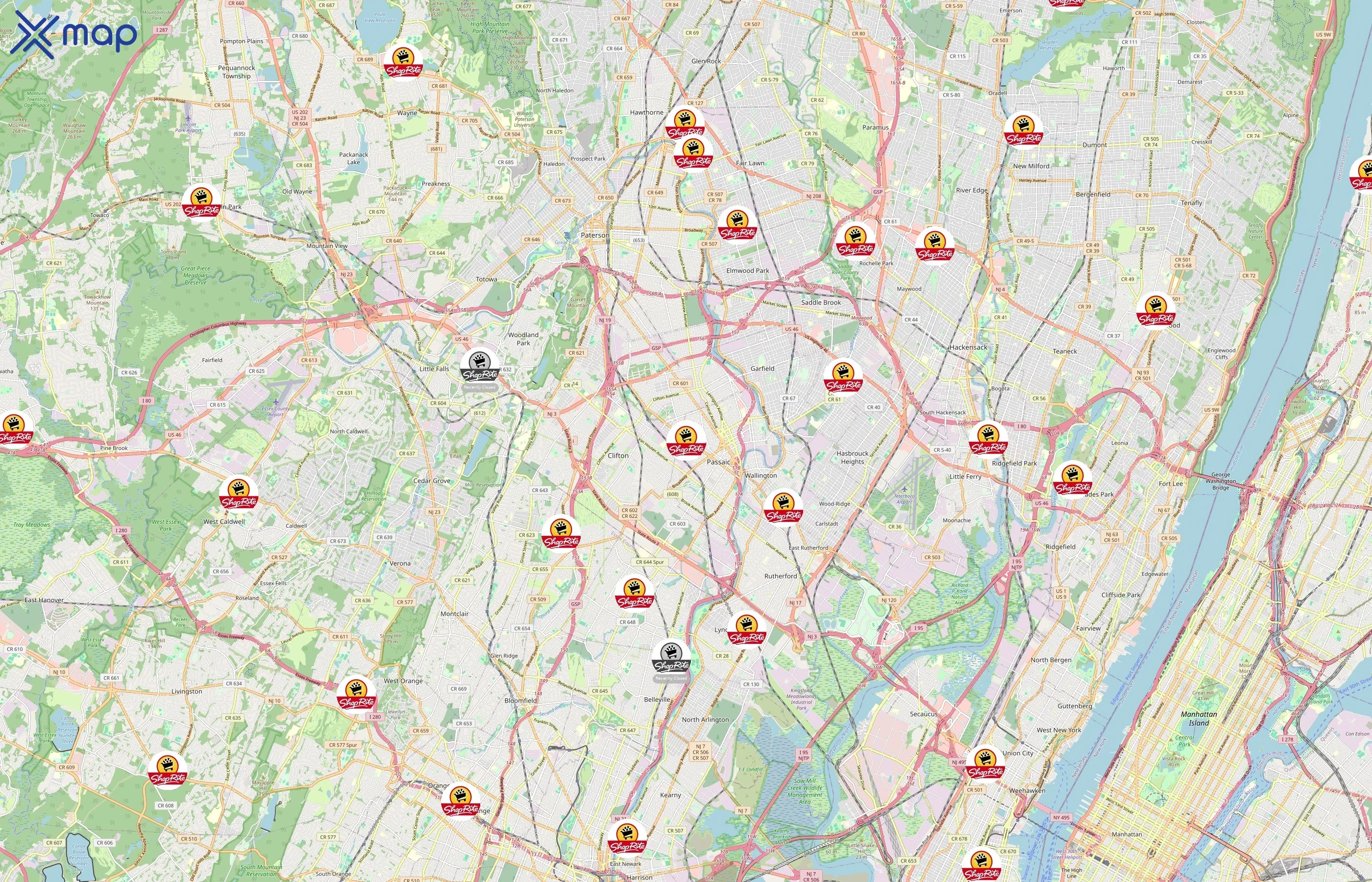 ShopRite area coverage
