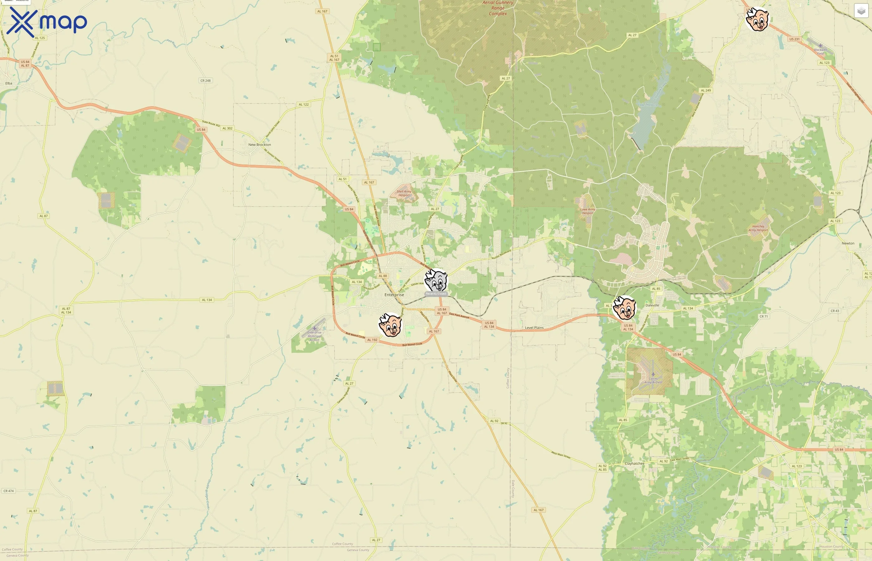 Piggly Wiggly traffic data