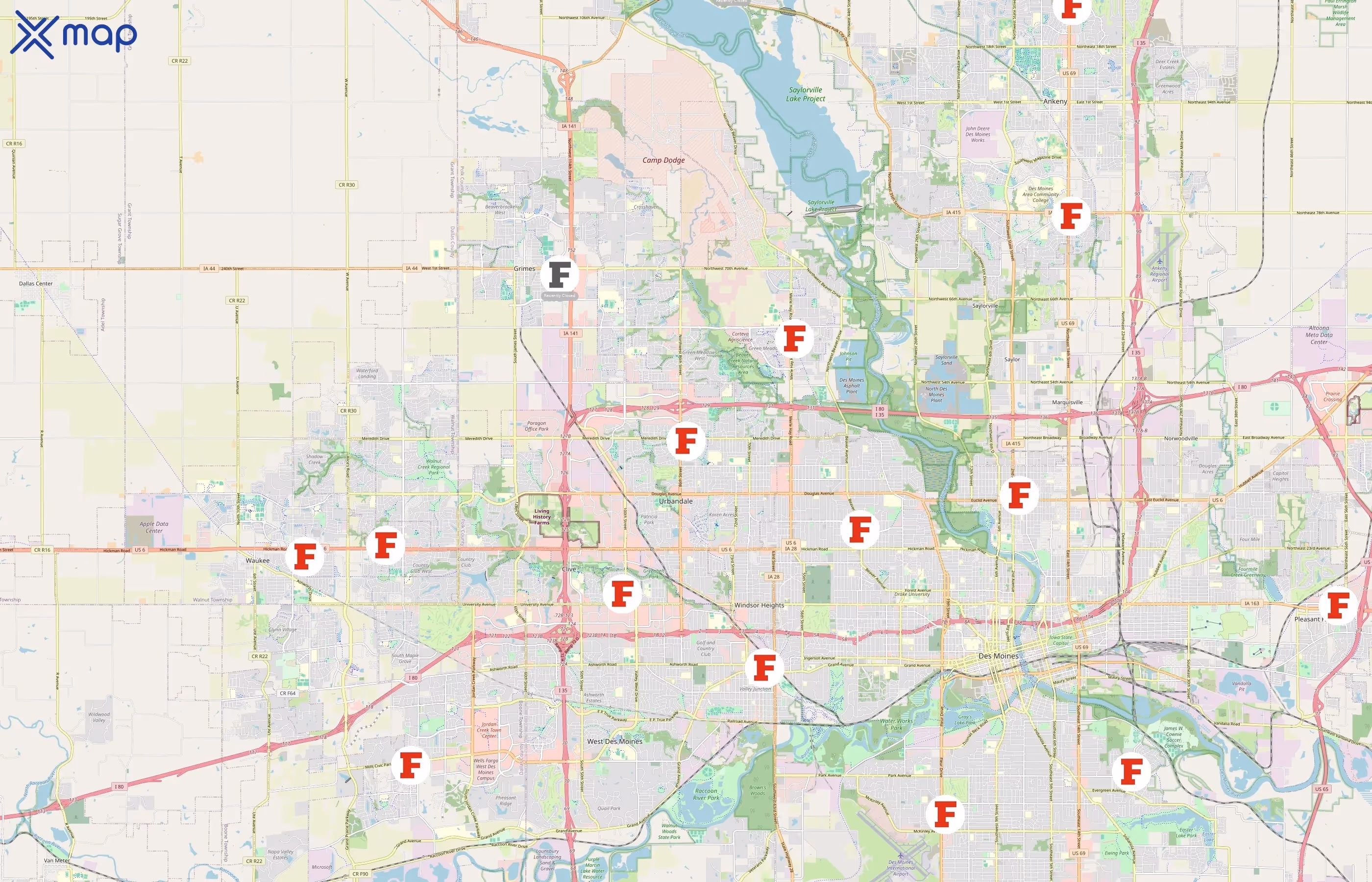 Fareway area coverage