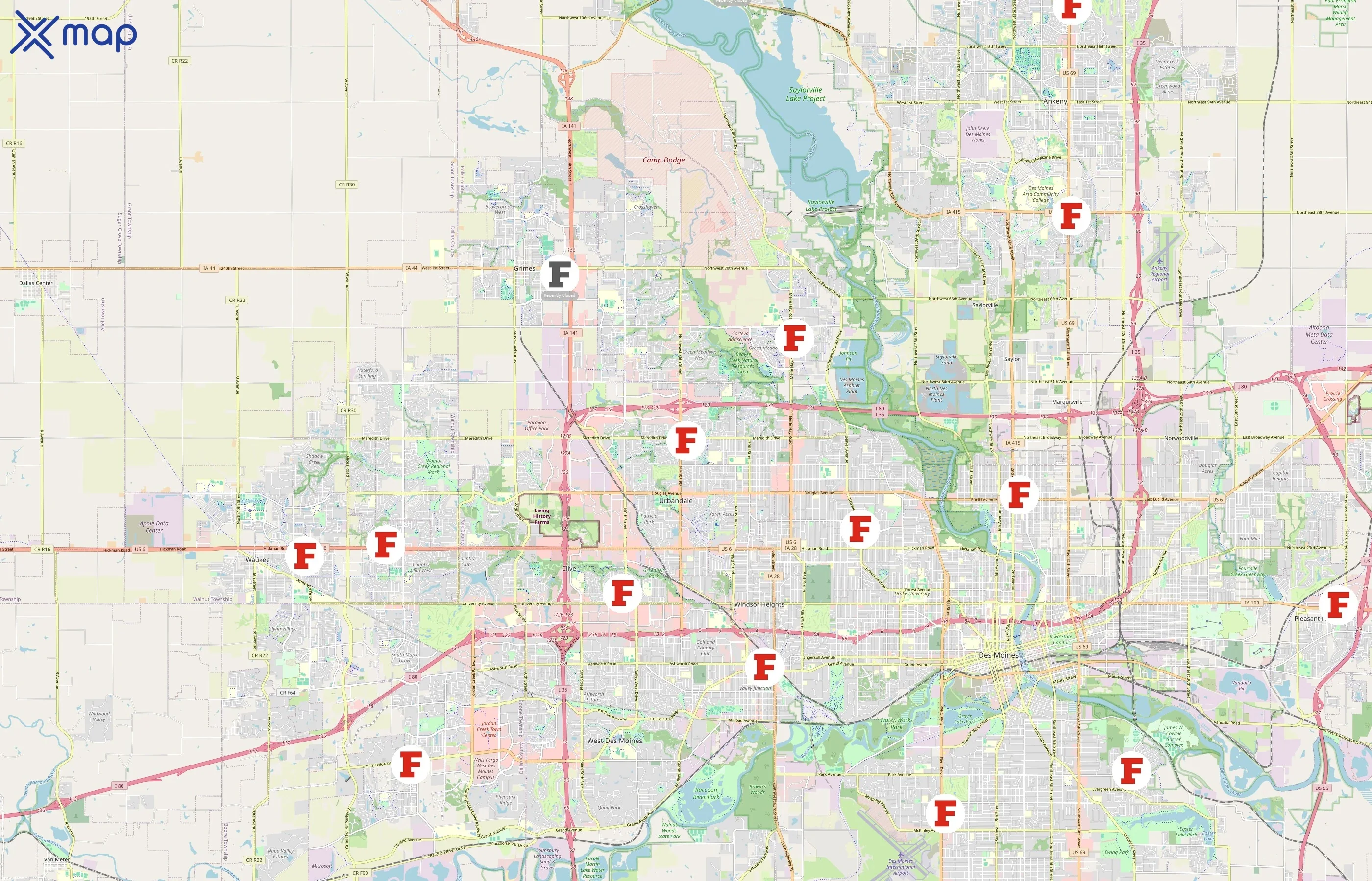 Fareway area coverage