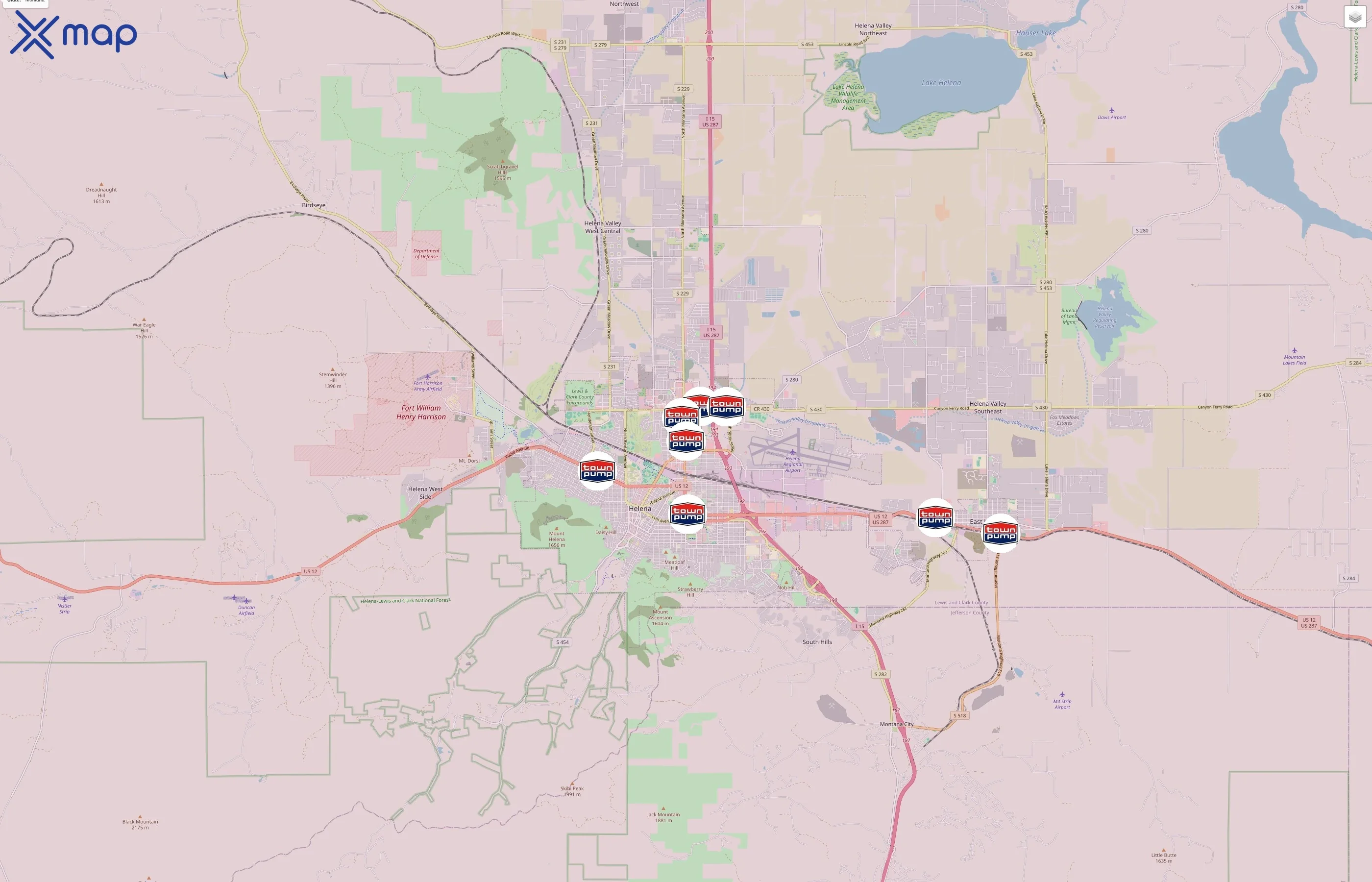 Town Pump traffic data