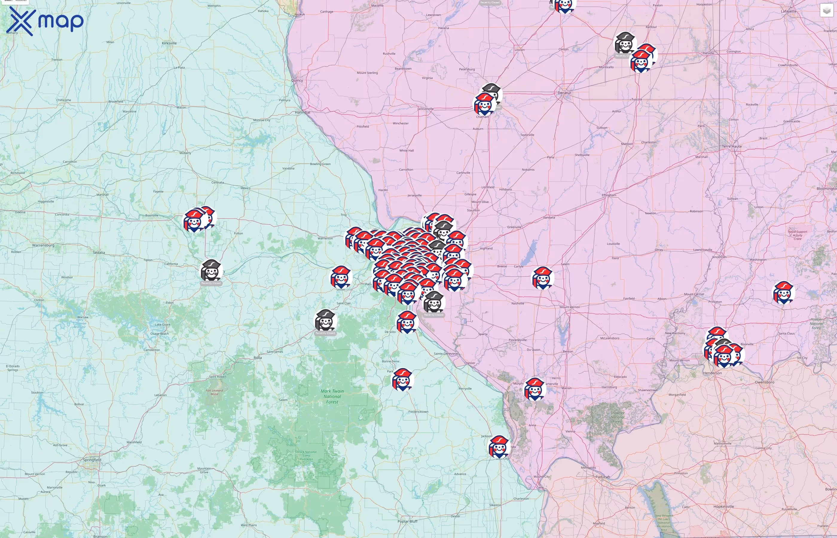 Schnucks street hotspots