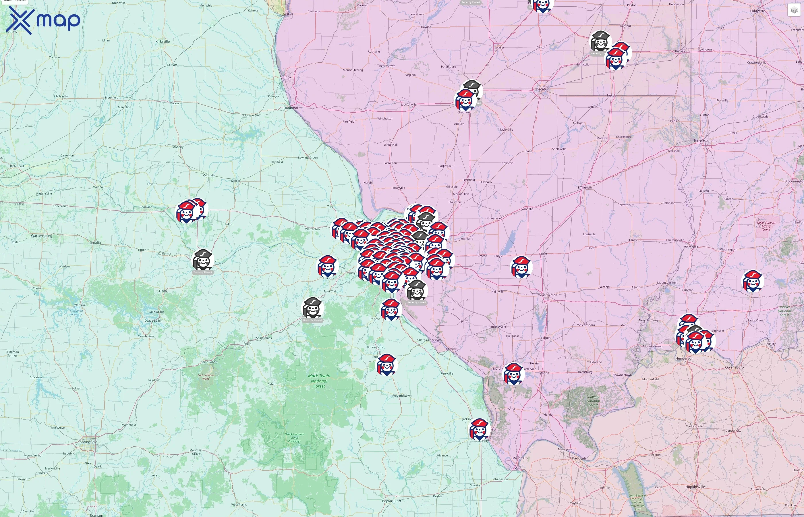 Schnucks street hotspots
