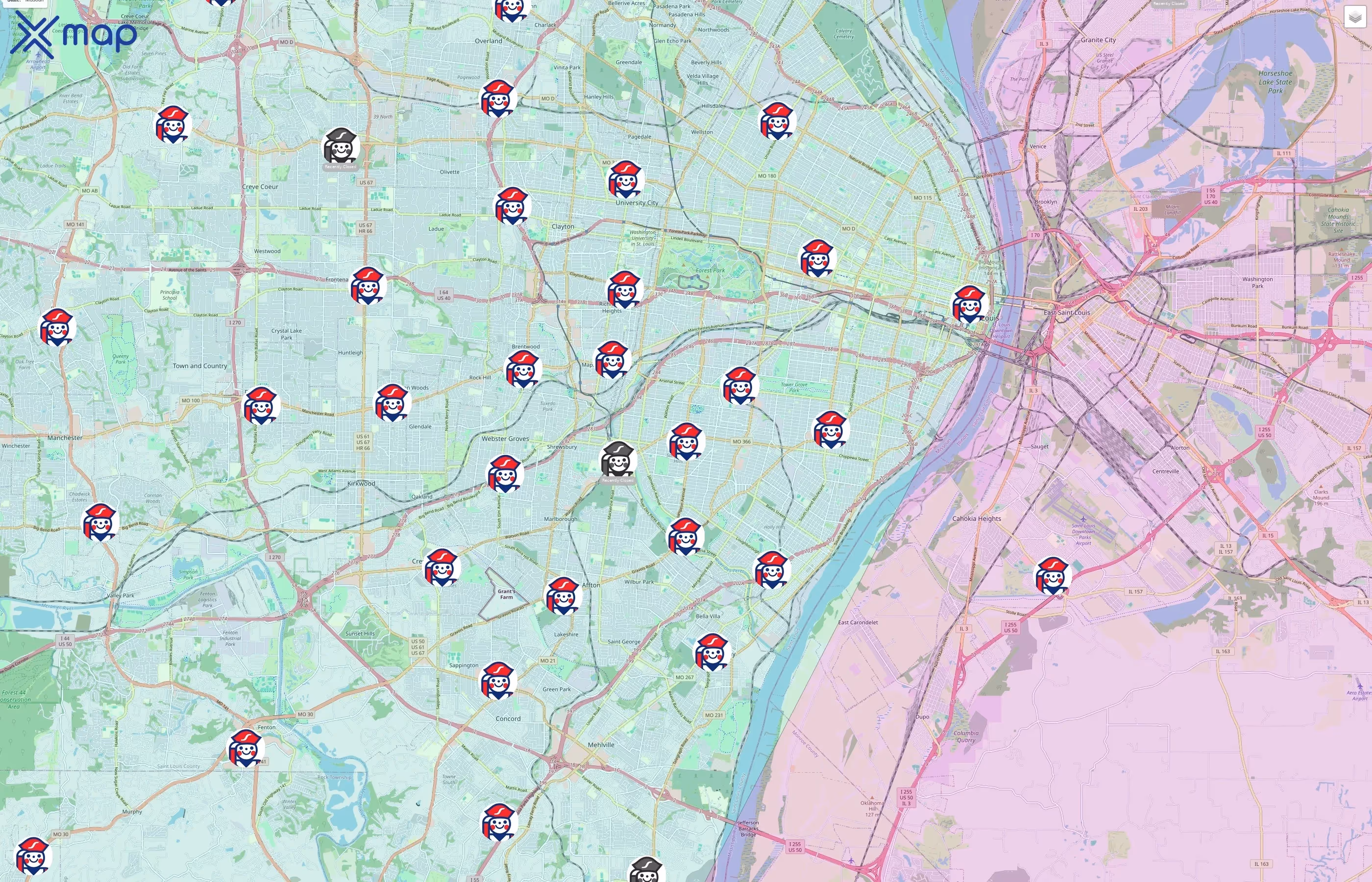 Schnucks traffic data