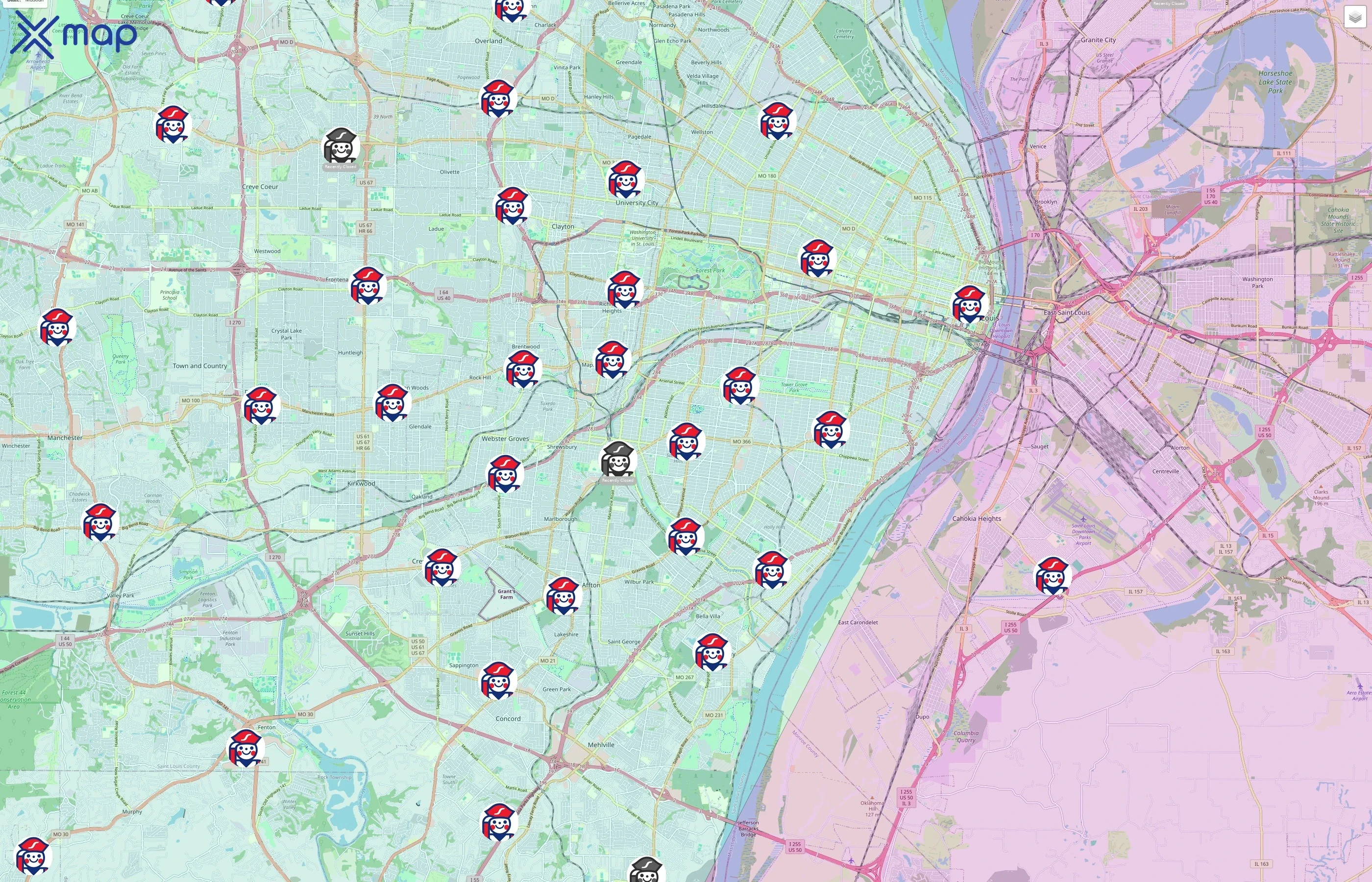 Schnucks traffic data
