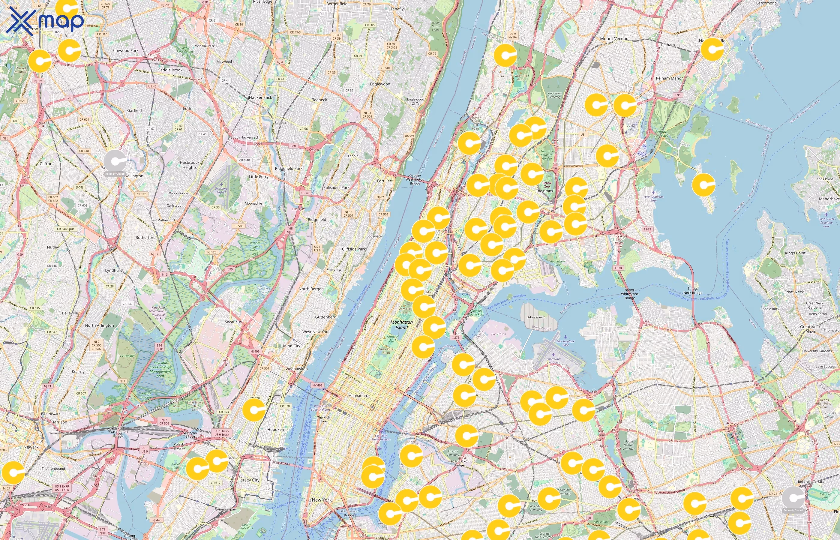 CTown Supermarkets area coverage