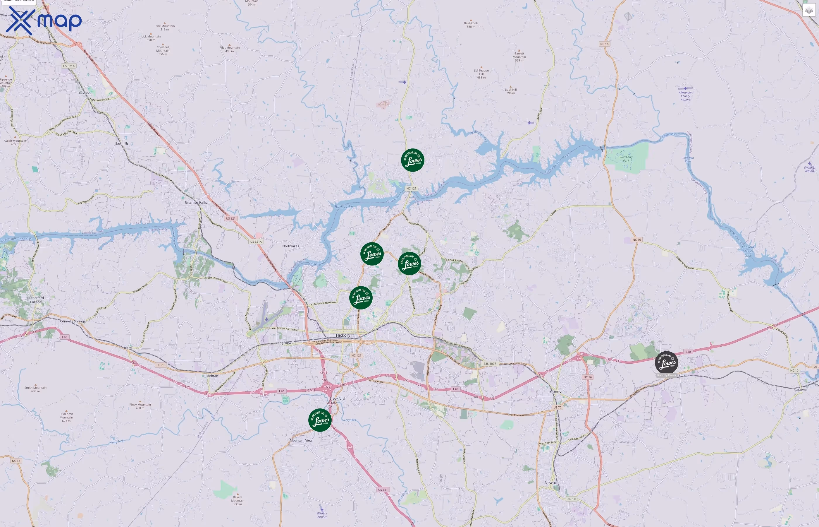Lowes Foods traffic data