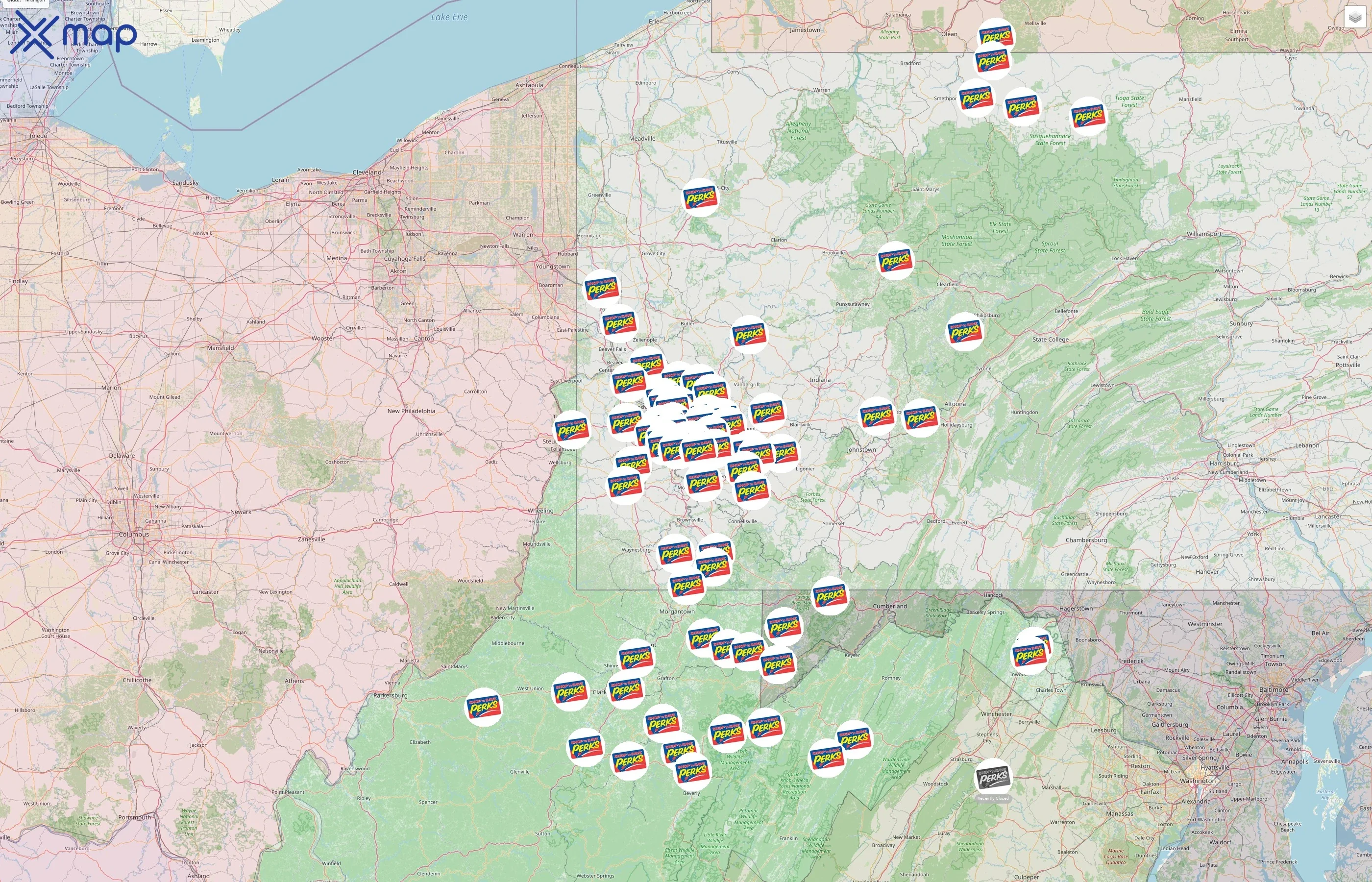 Shop 'n Save street hotspots