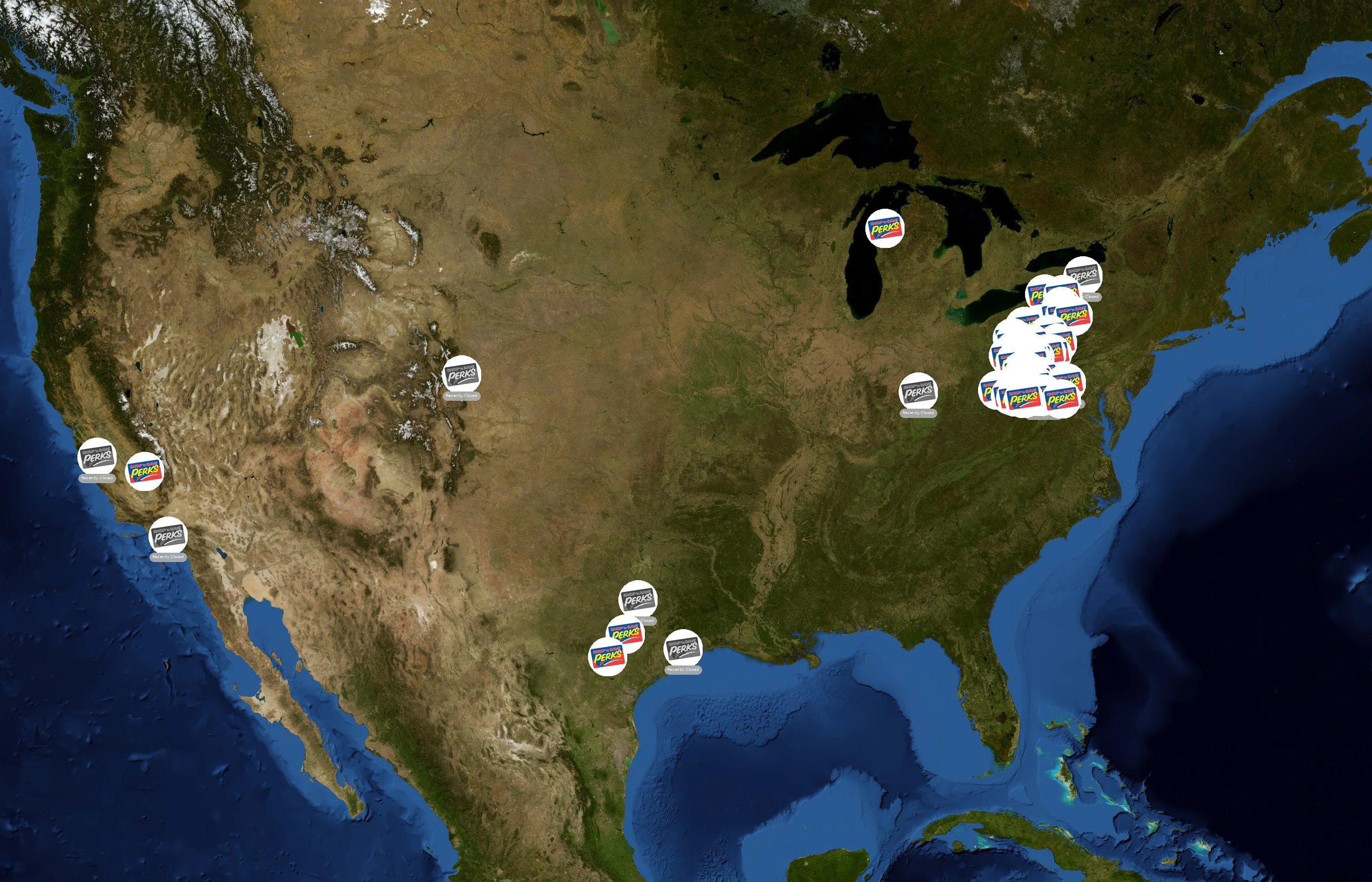 Shop 'n Save state distribution