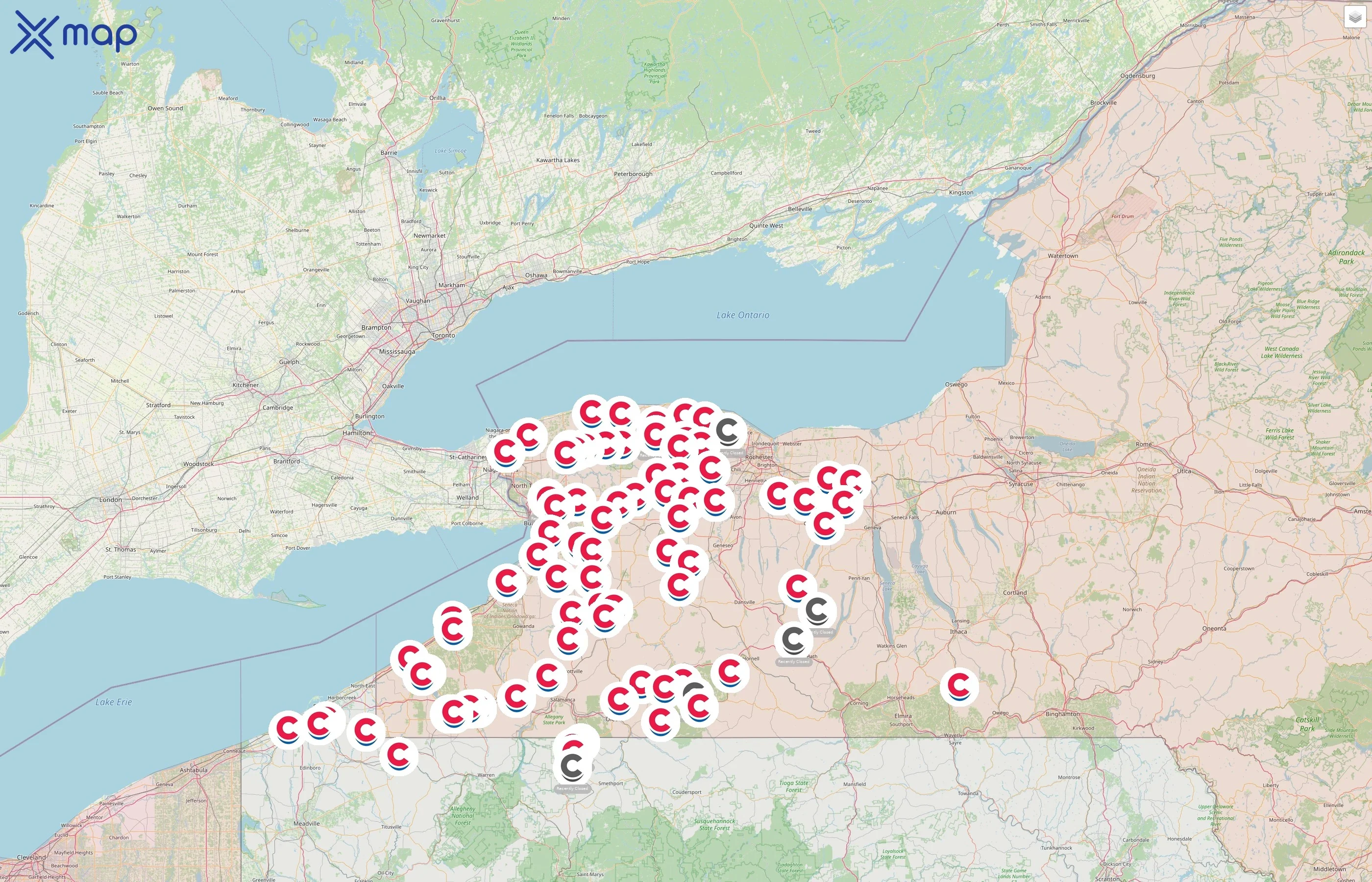 Crosby's street hotspots