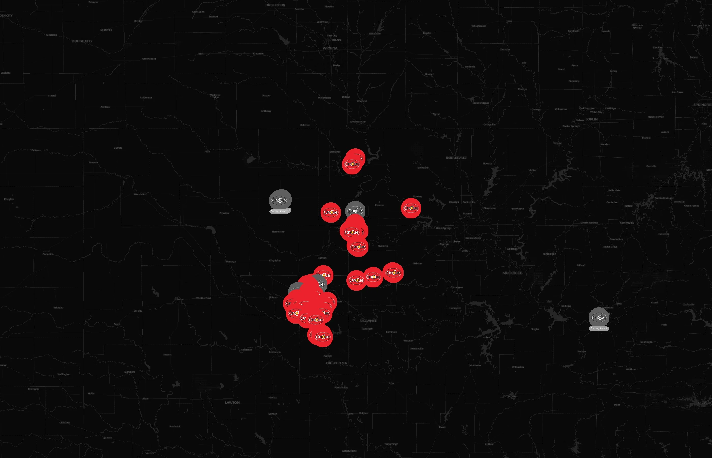 OnCue city distribution