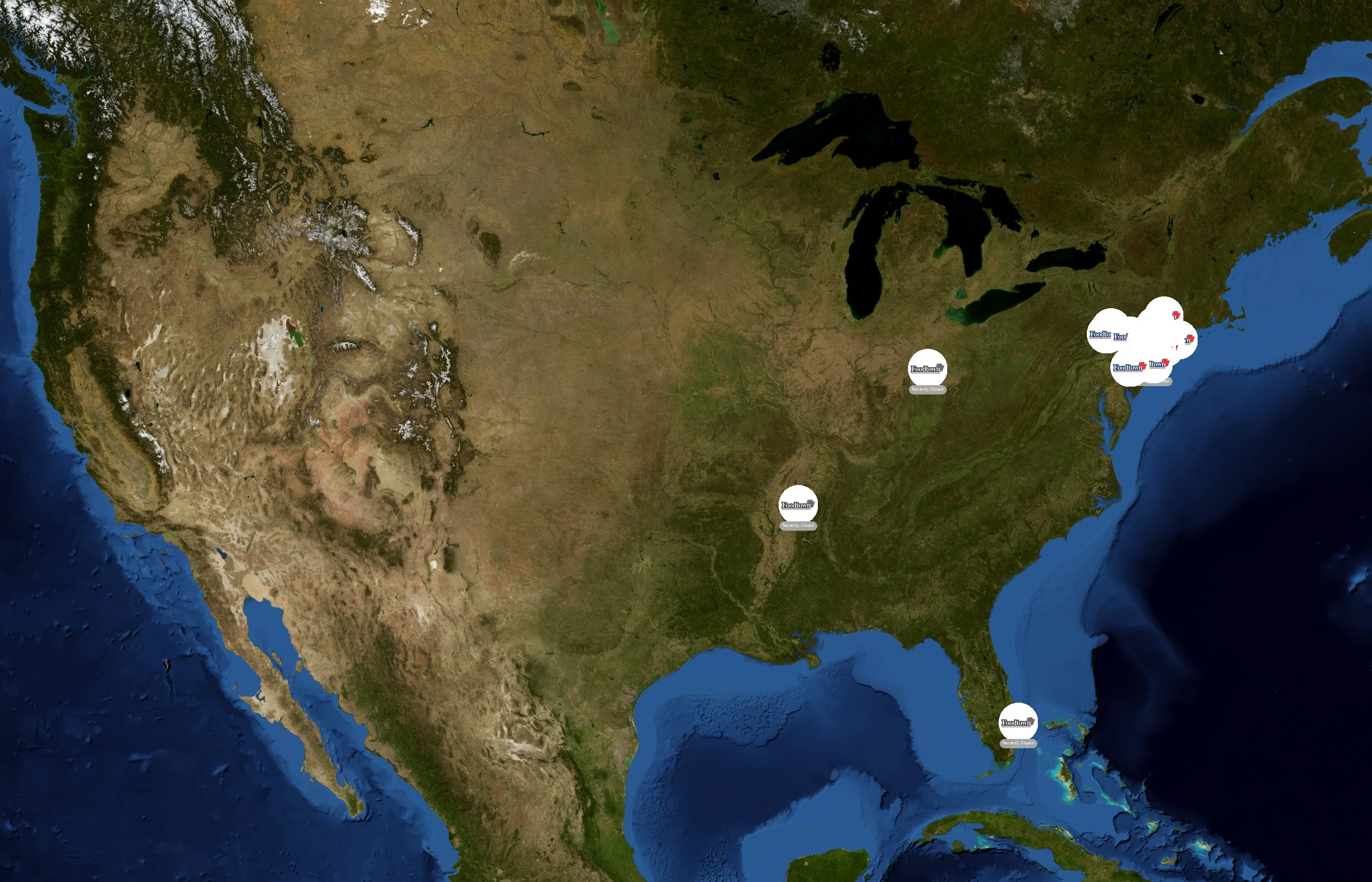 Foodtown state distribution