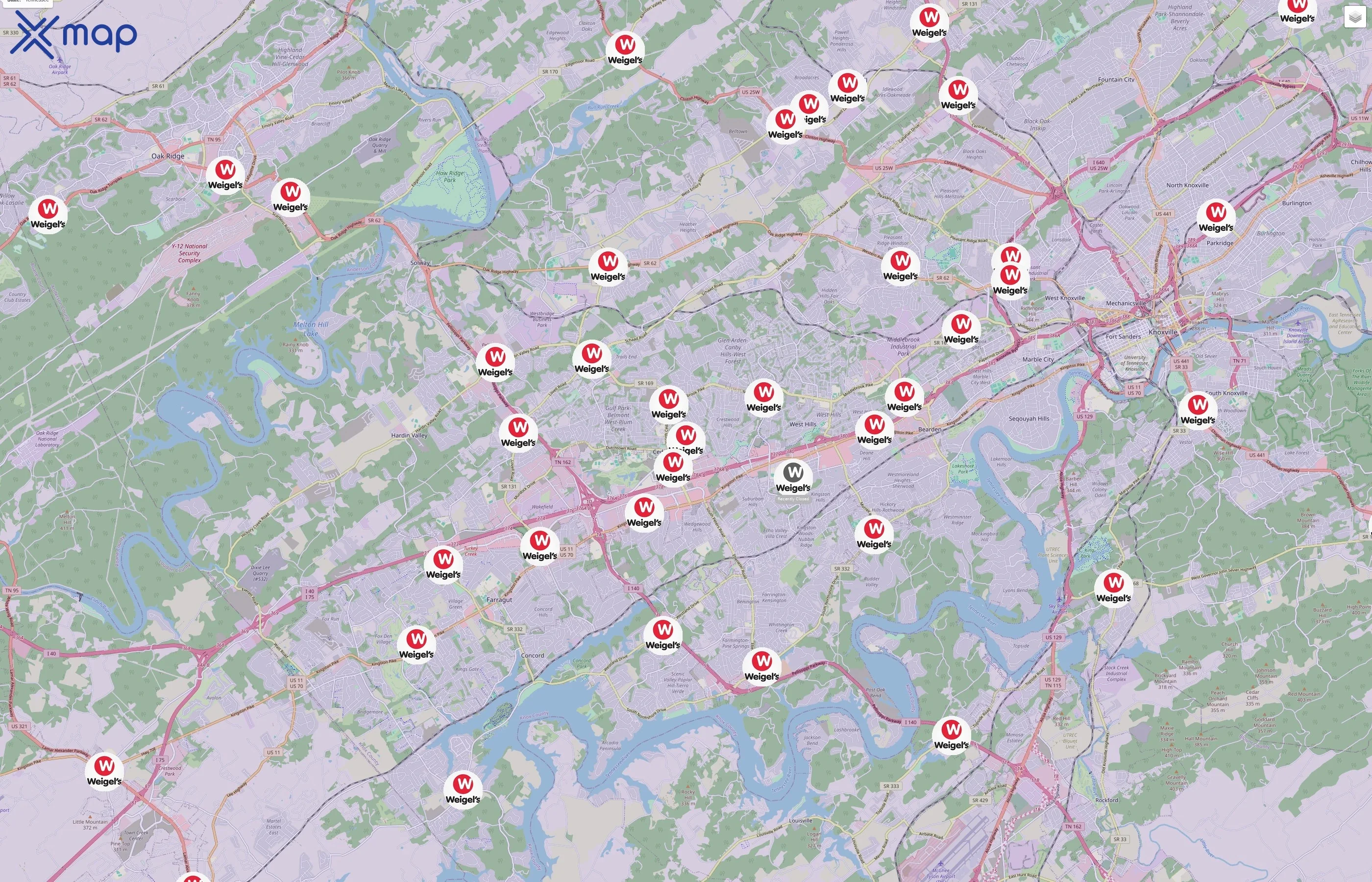 Weigel's traffic data