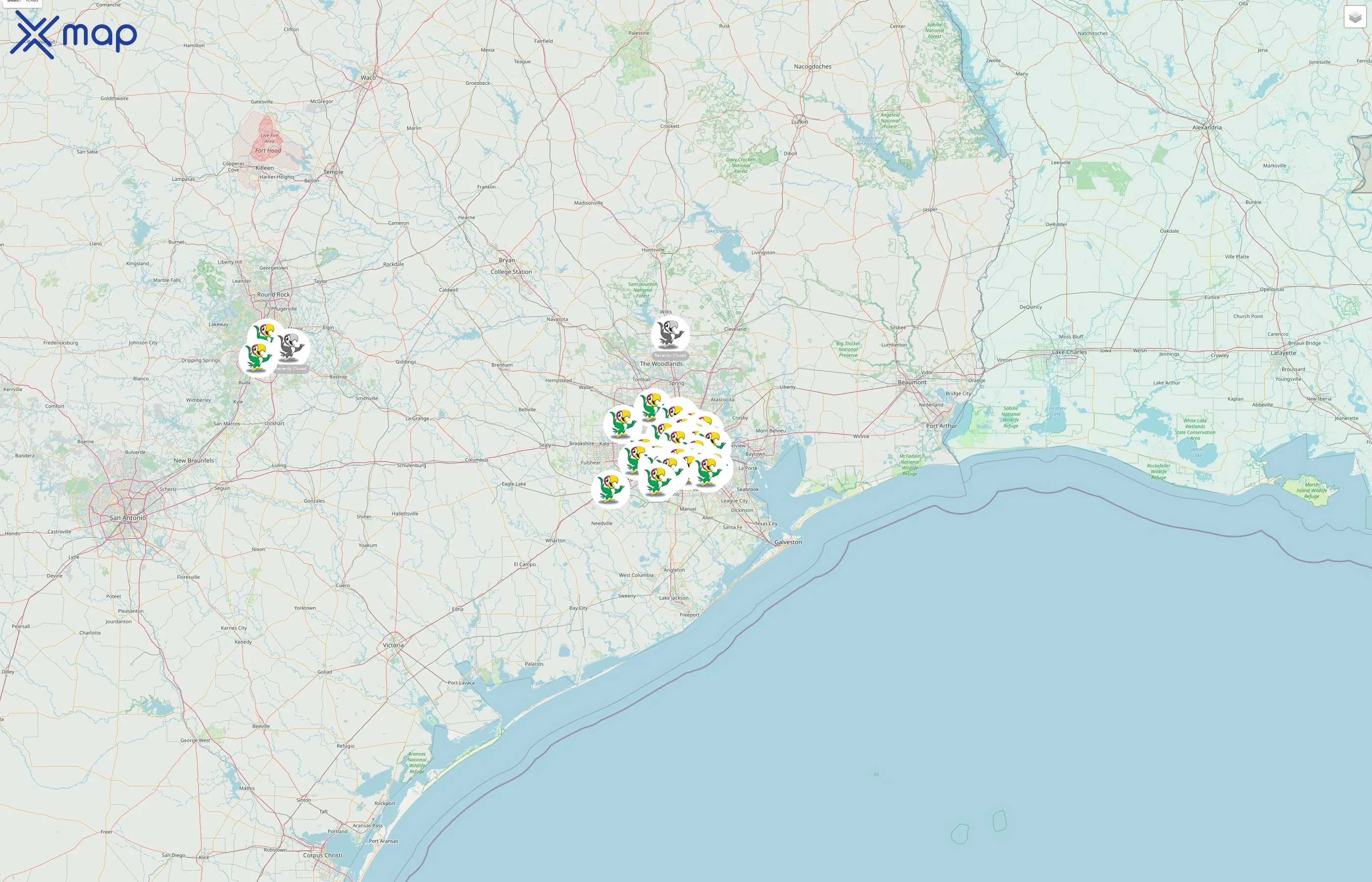 Fiesta Mart street hotspots