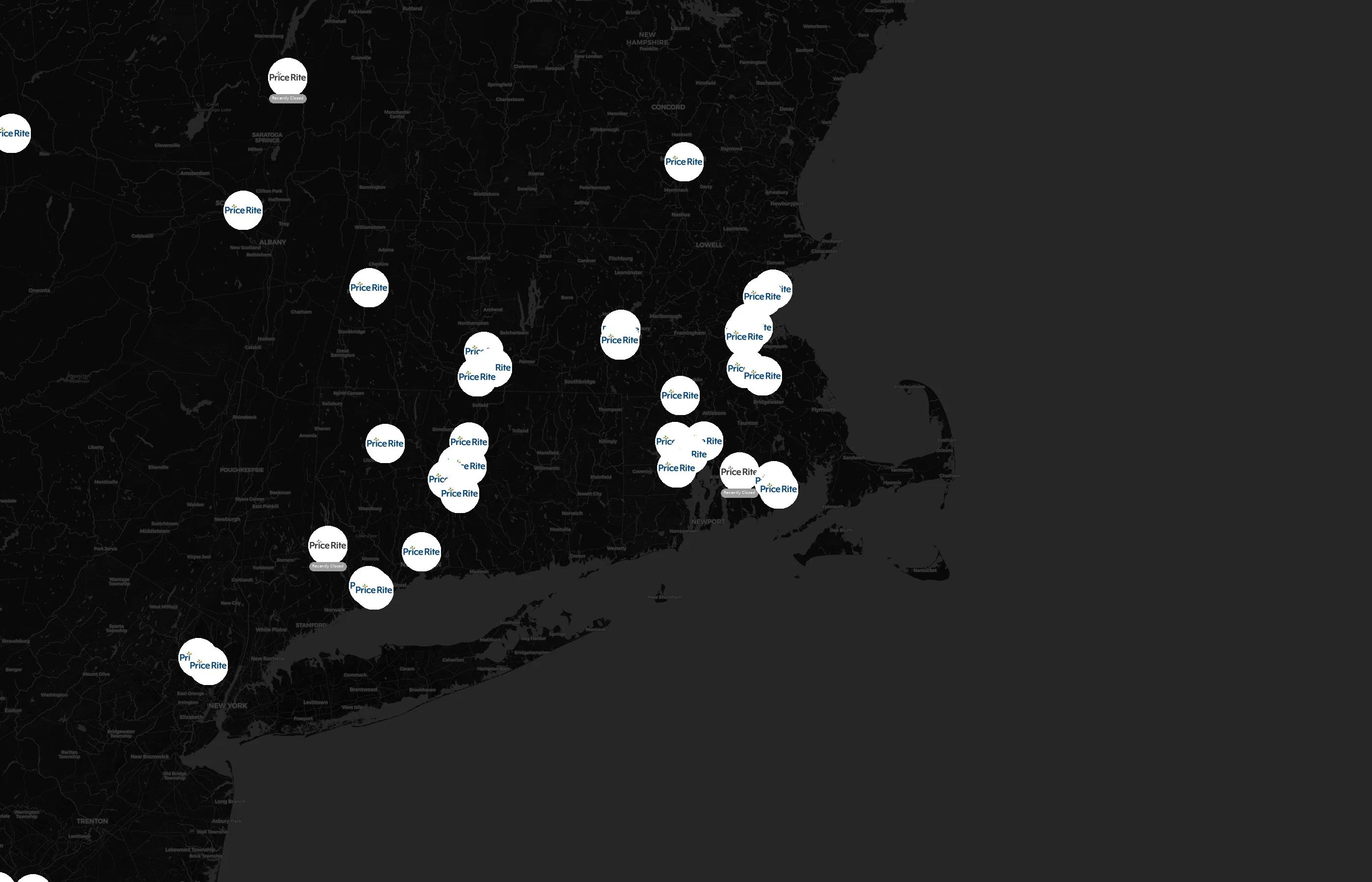 Price Rite Marketplace city distribution