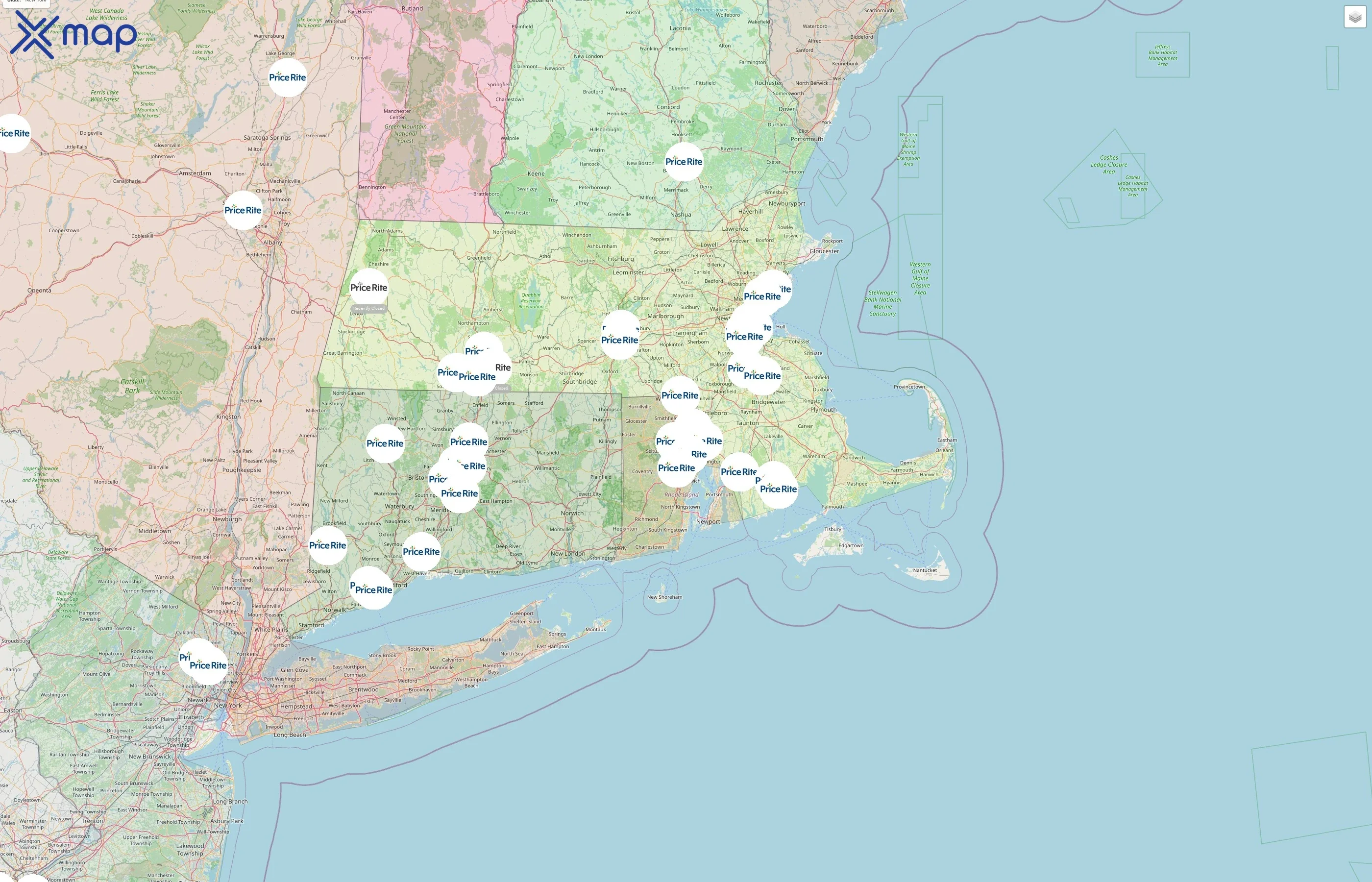 Price Rite Marketplace street hotspots