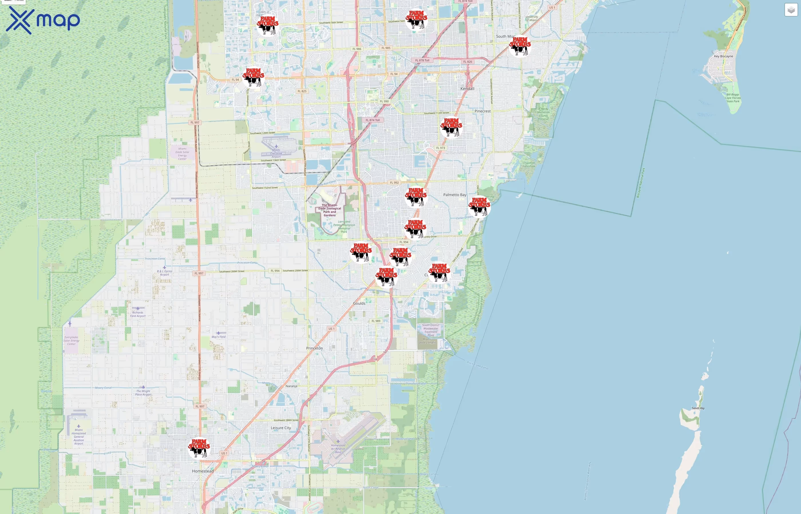 Farm Stores traffic data