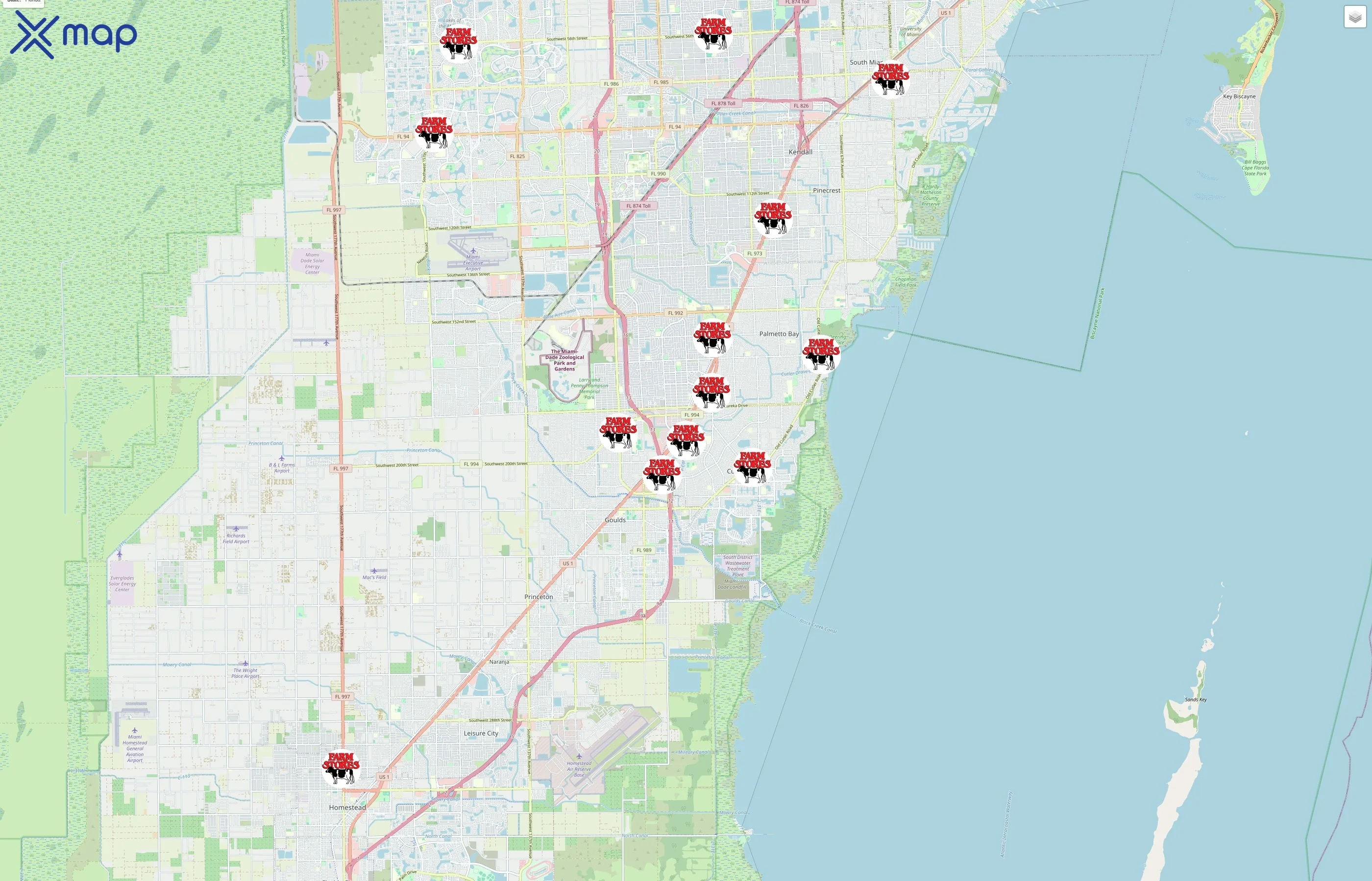 Farm Stores traffic data