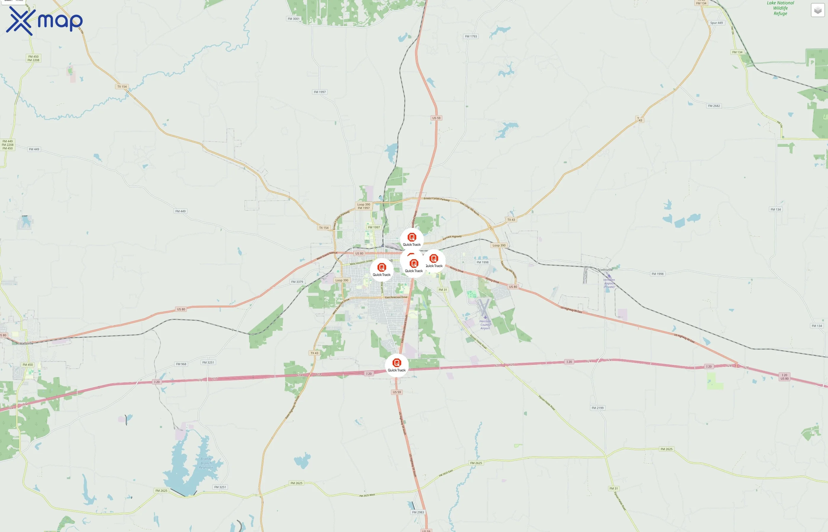 Quick Track Inc traffic data