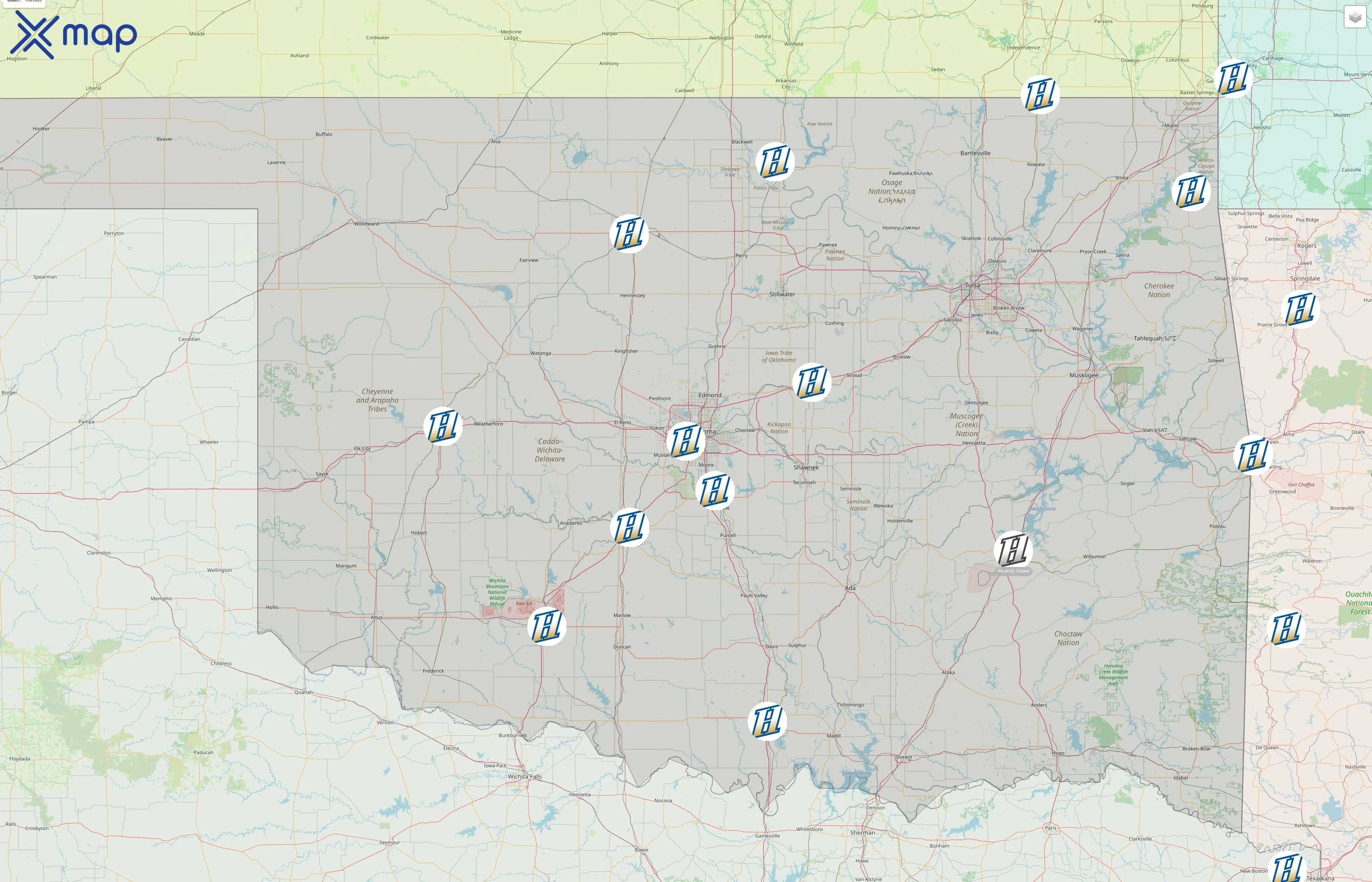 Hiland Dairy street hotspots
