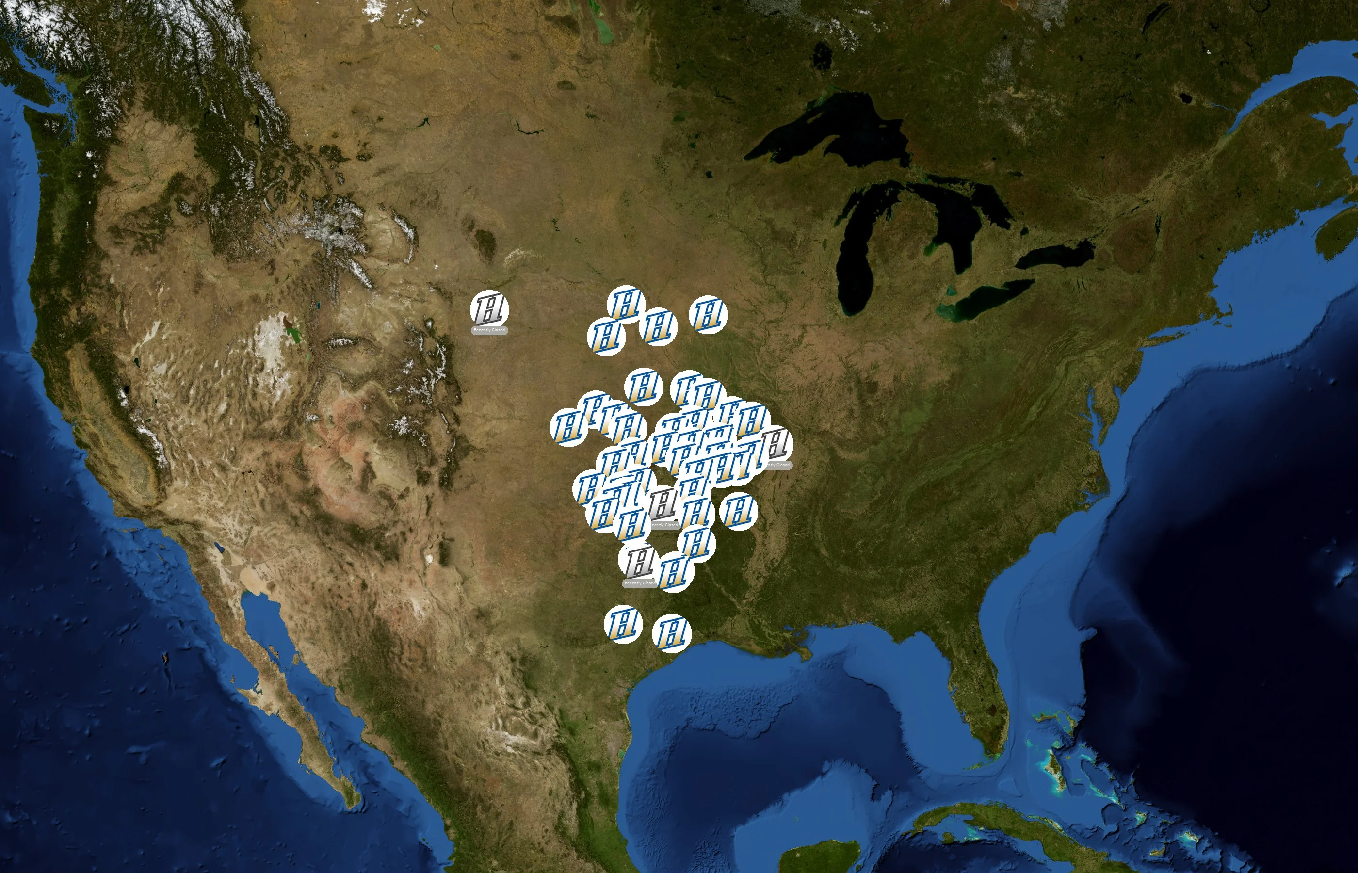 Hiland Dairy state distribution